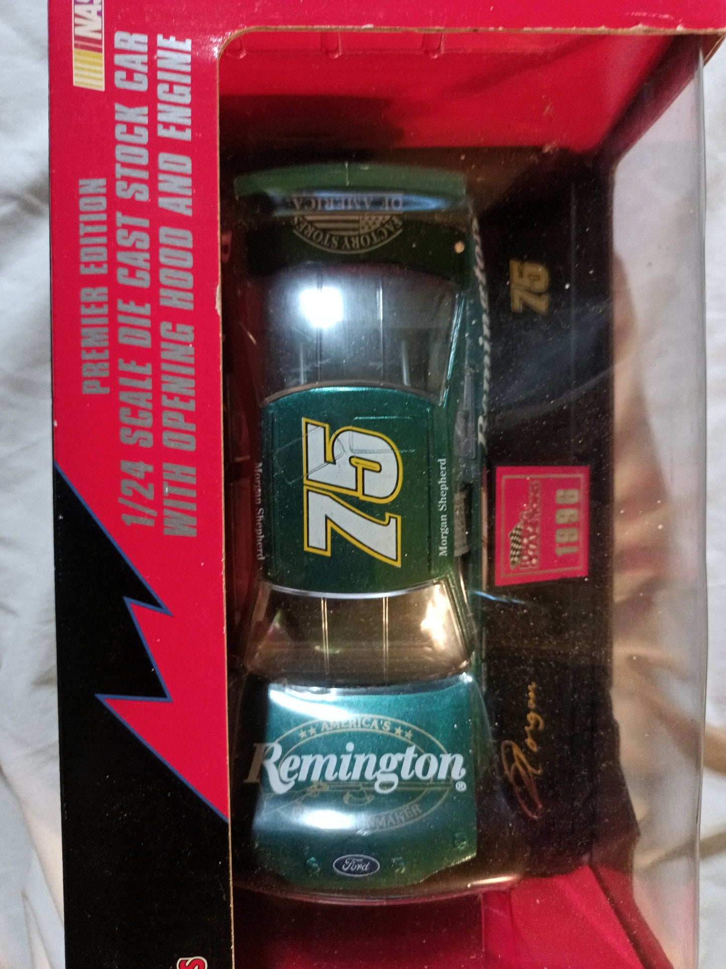 Racing Champions Premier Edition 1996 Morgan Shepherd #75 Remington - TulipStuff