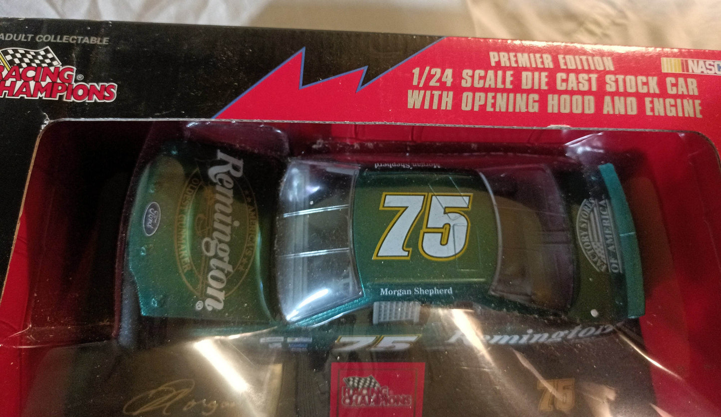 Racing Champions Premier Edition 1996 Morgan Shepherd #75 Remington - TulipStuff