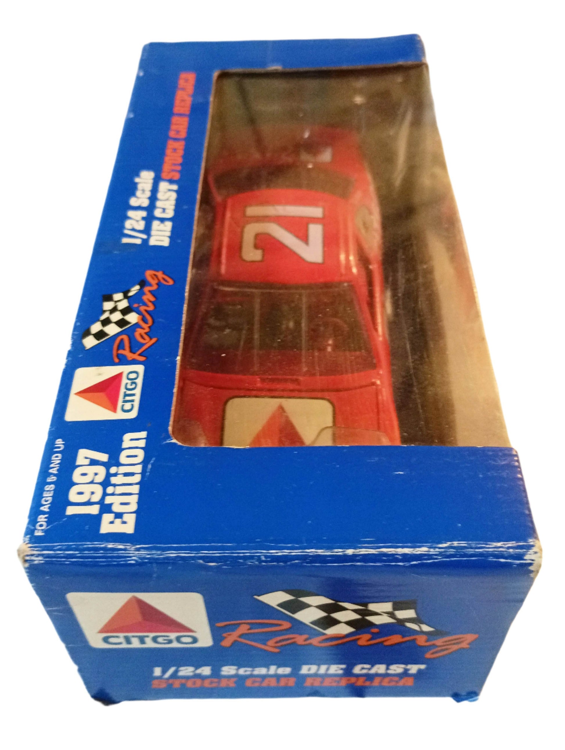 Racing Champions 1997 Michael Waltrip #21 Citgo Nascar 1:24 - TulipStuff