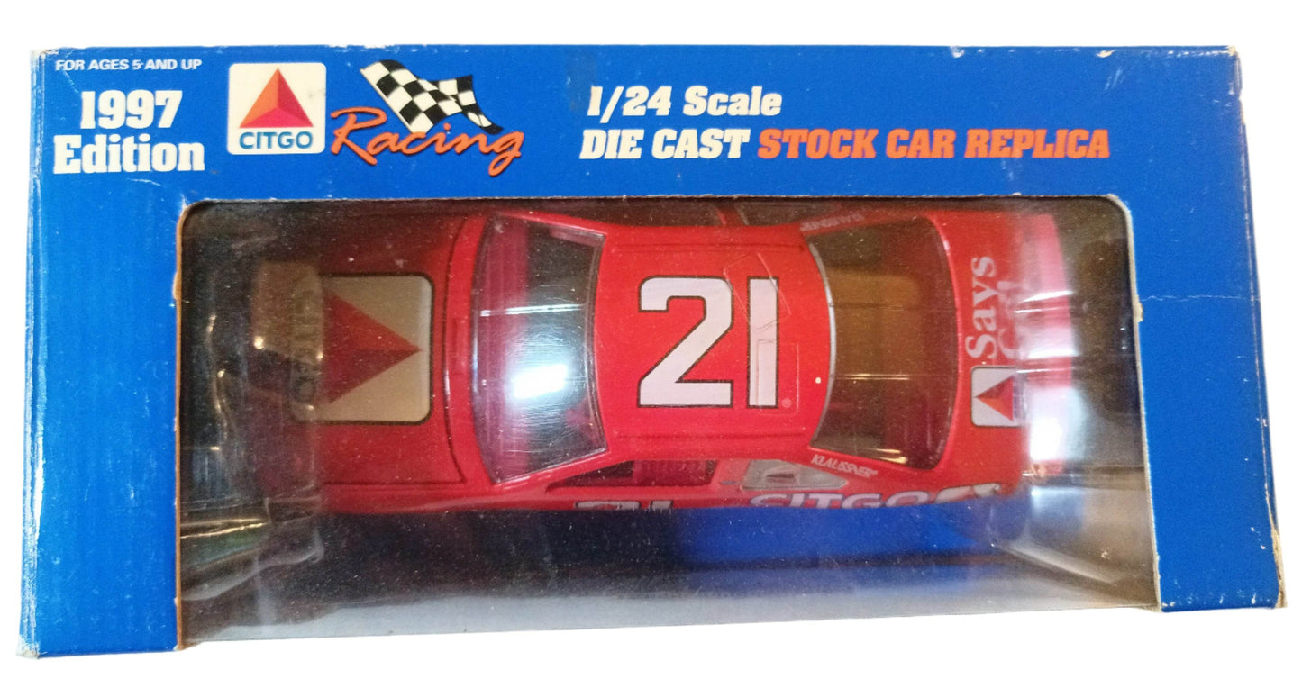 Racing Champions 1997 Michael Waltrip #21 Citgo Nascar 1:24 - TulipStuff