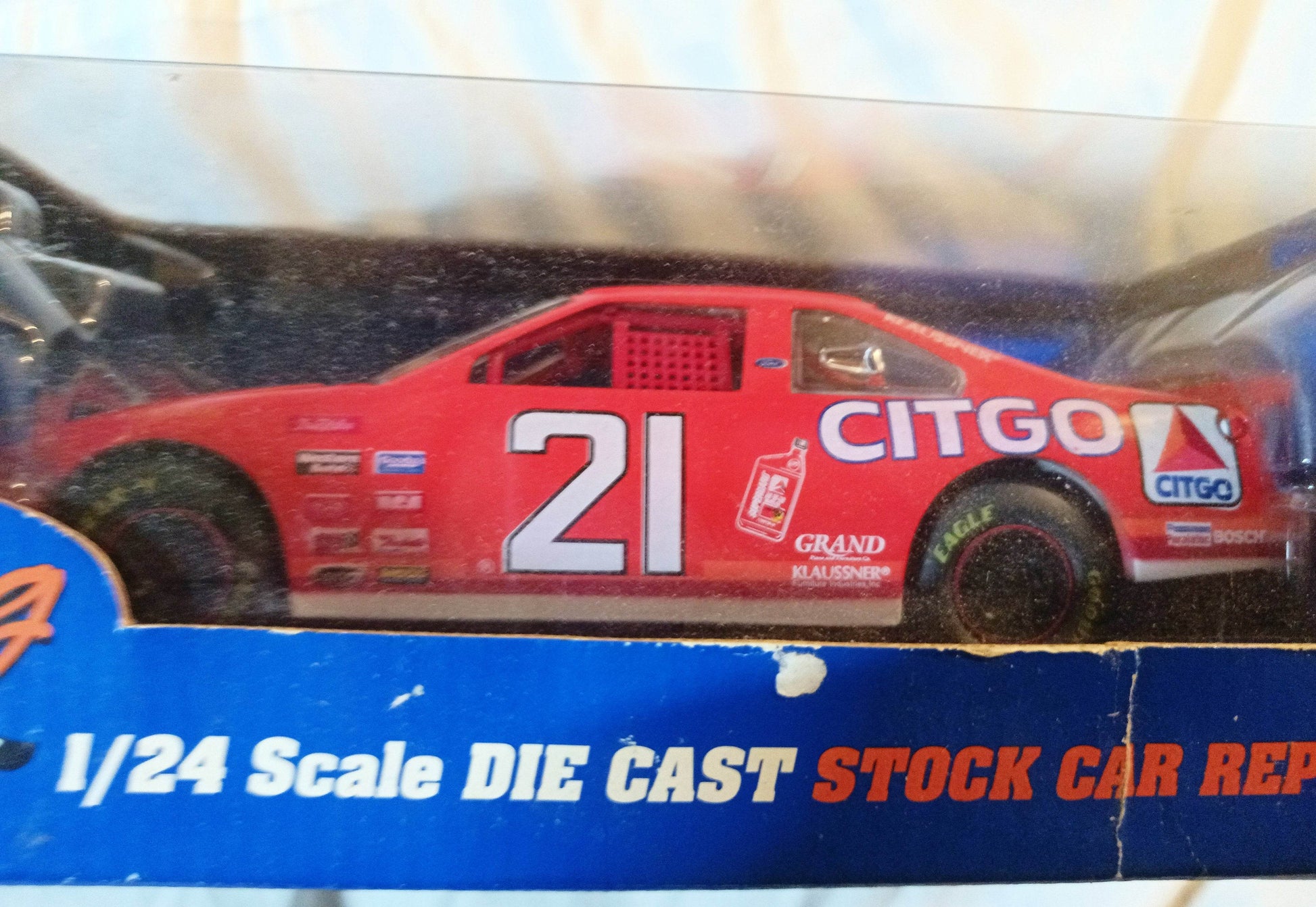 Racing Champions 1997 Michael Waltrip #21 Citgo Nascar 1:24 - TulipStuff