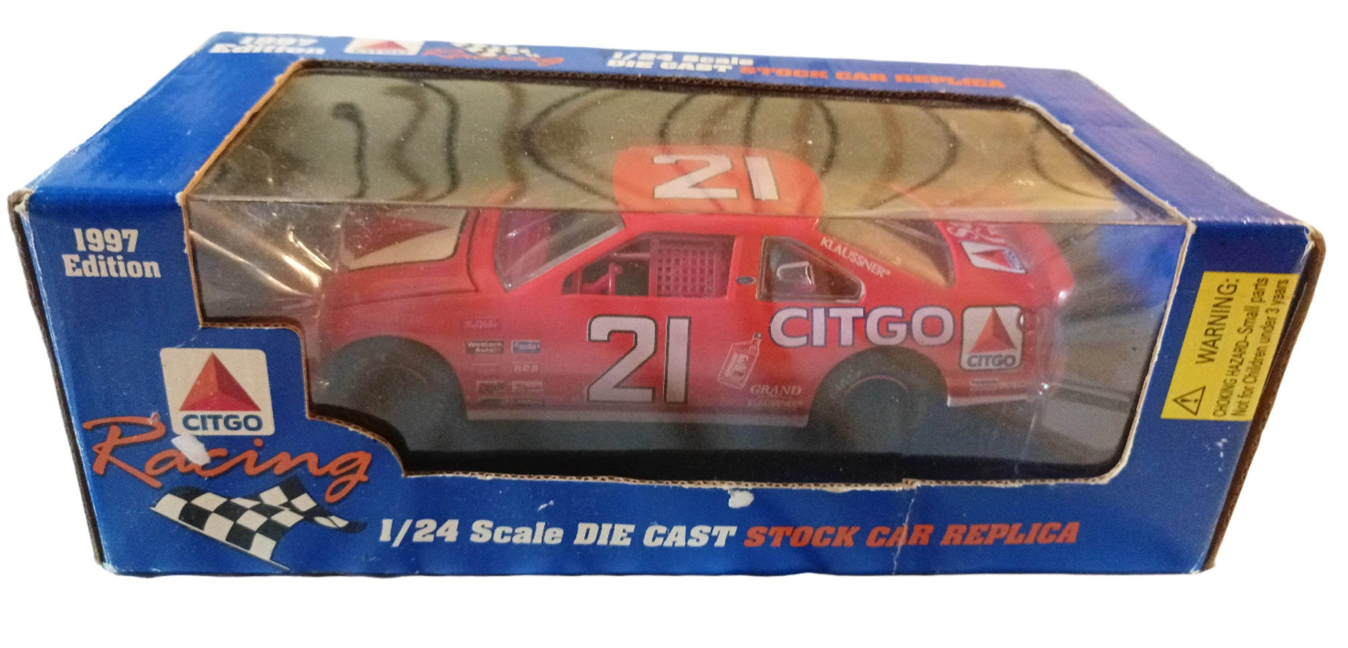 Racing Champions 1997 Michael Waltrip #21 Citgo Nascar 1:24 - TulipStuff