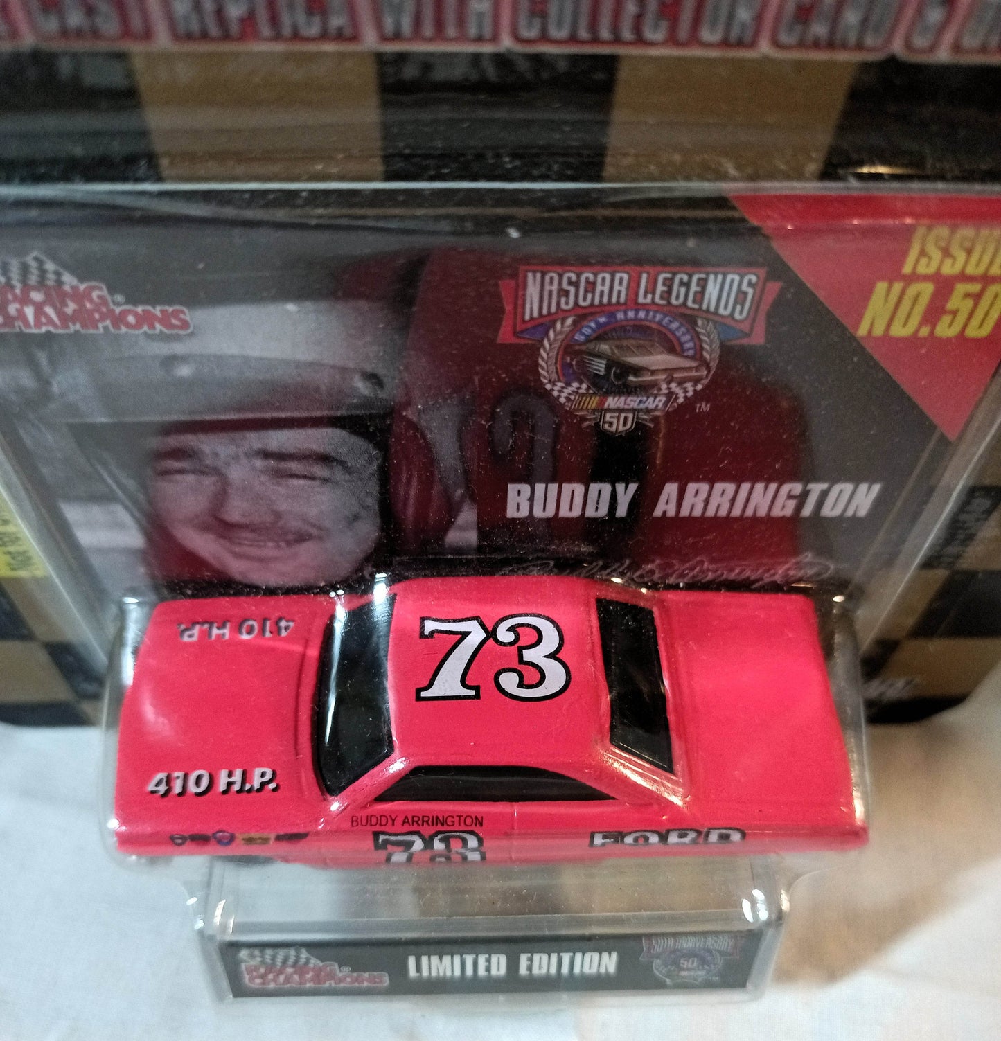 Racing Champions Nascar Legends Buddy Arrington #73 1964 Ford - TulipStuff