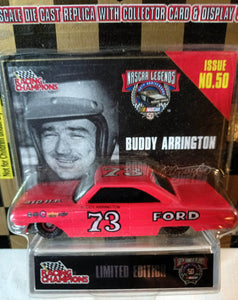 Racing Champions Nascar Legends Buddy Arrington #73 1964 Ford - TulipStuff