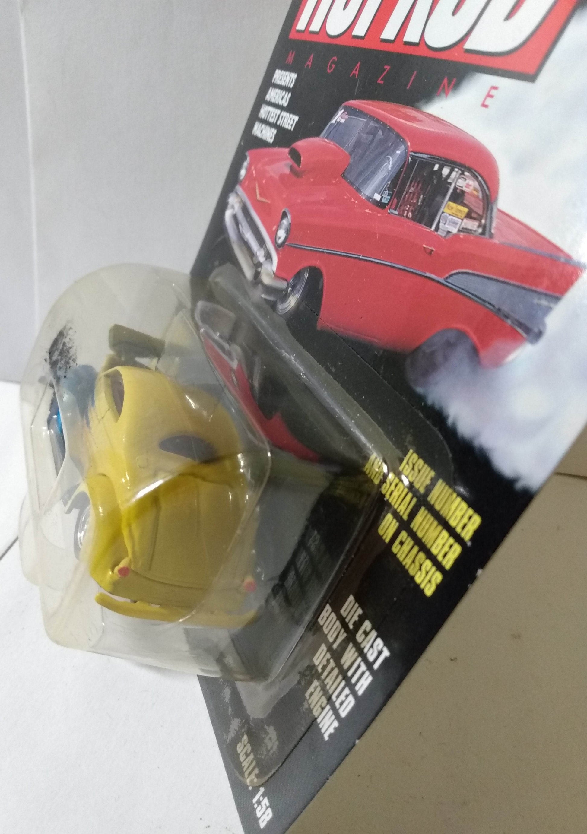 Racing Champions Hot Rod Magazine '37 Ford Coupe Street Machine ltd ed - TulipStuff