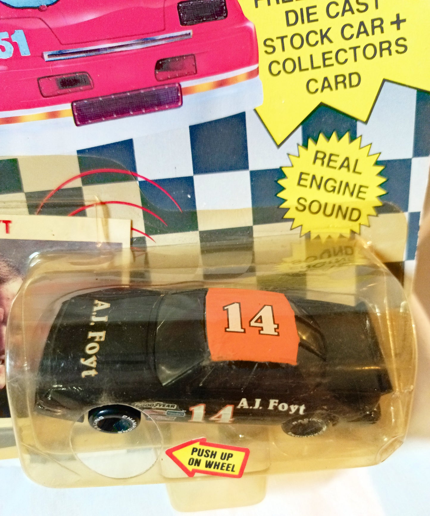 Racing Champions 1991 Roaring Racers A.J. Foyt #14 Oldsmobile Cutlass - TulipStuff
