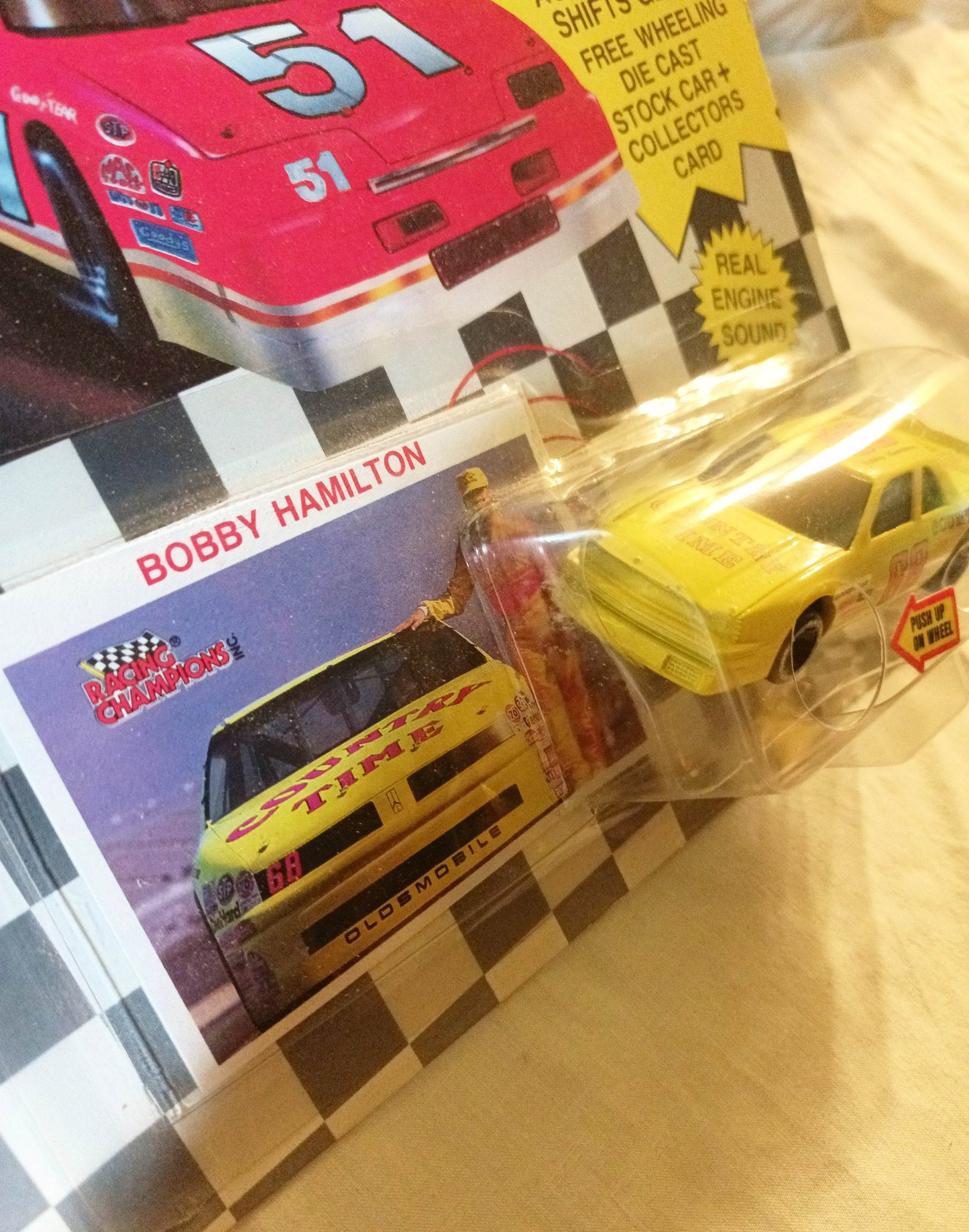 Racing Champions 1991 Roaring Racers Bobby Hamilton Country Time - TulipStuff