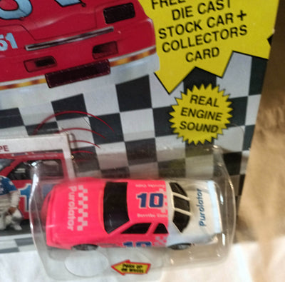 Racing Champions 1991 Roaring Racers Derricke Cope #10 Purolator - TulipStuff