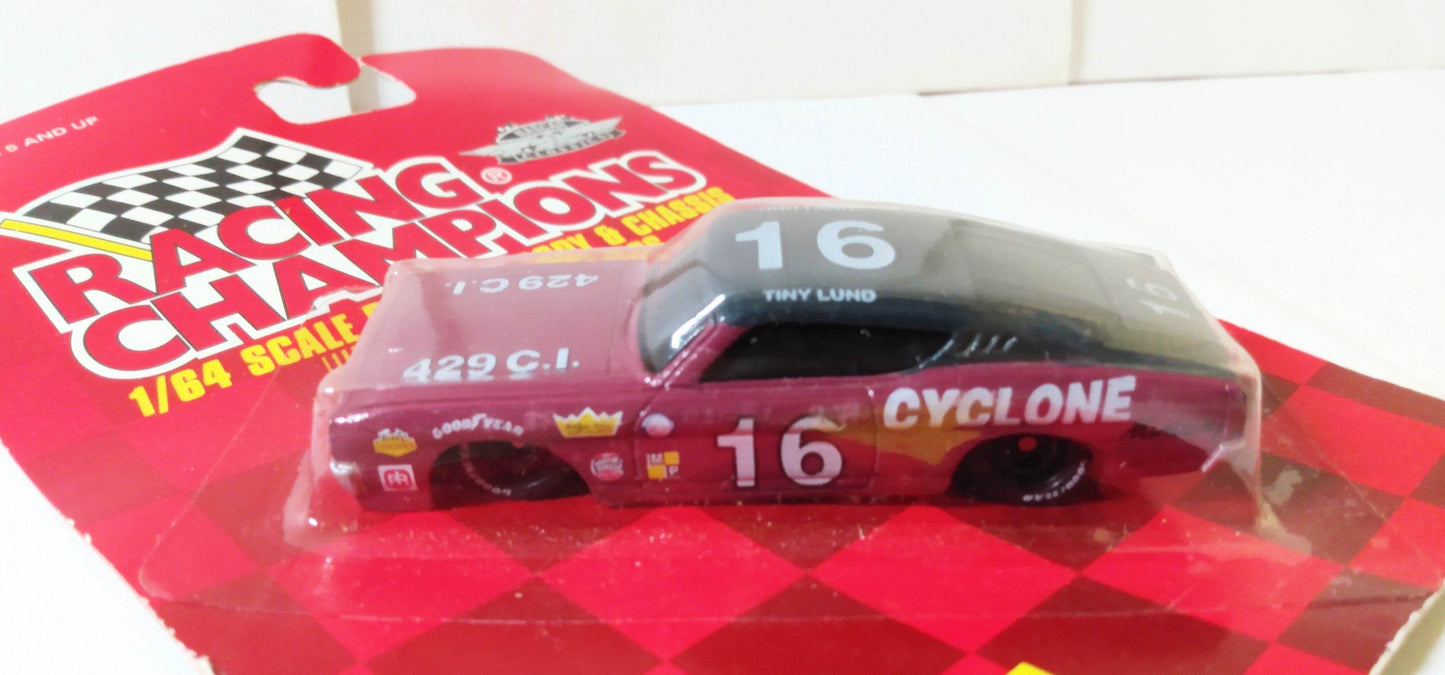 Racing Champions Nascar Classics Tiny Lund 1969 Mercury Cyclone - TulipStuff
