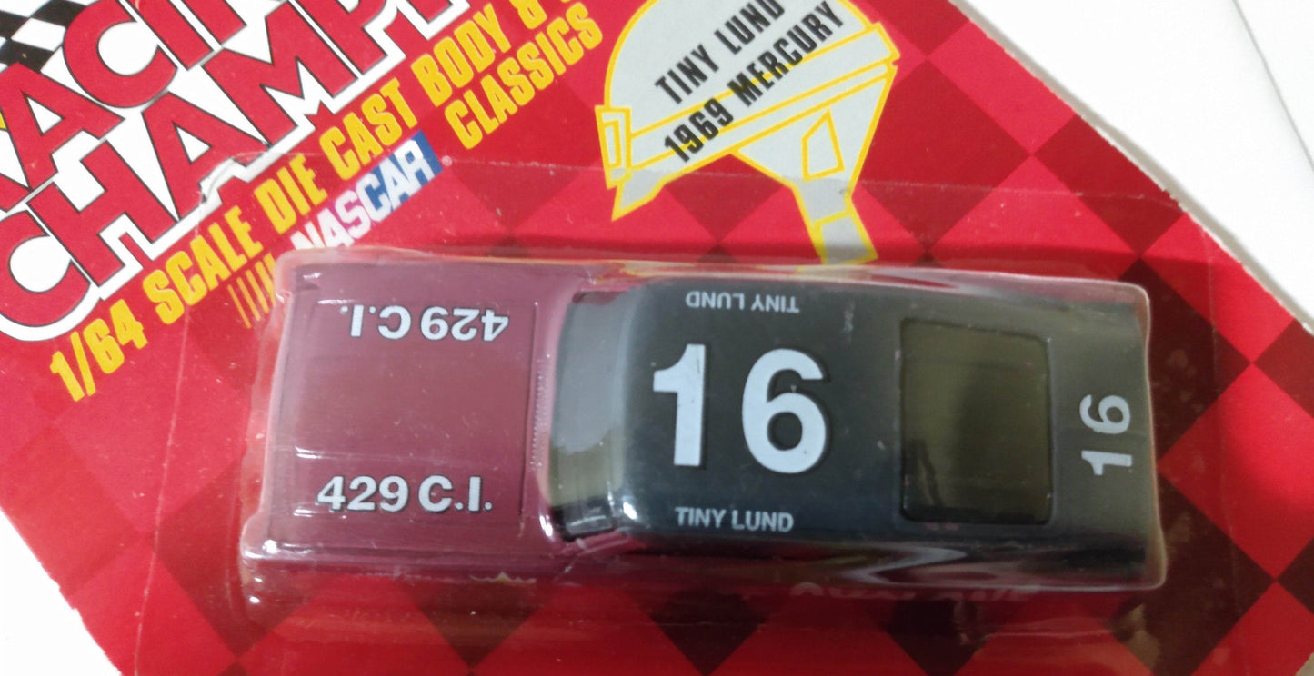 Racing Champions Nascar Classics Tiny Lund 1969 Mercury Cyclone - TulipStuff