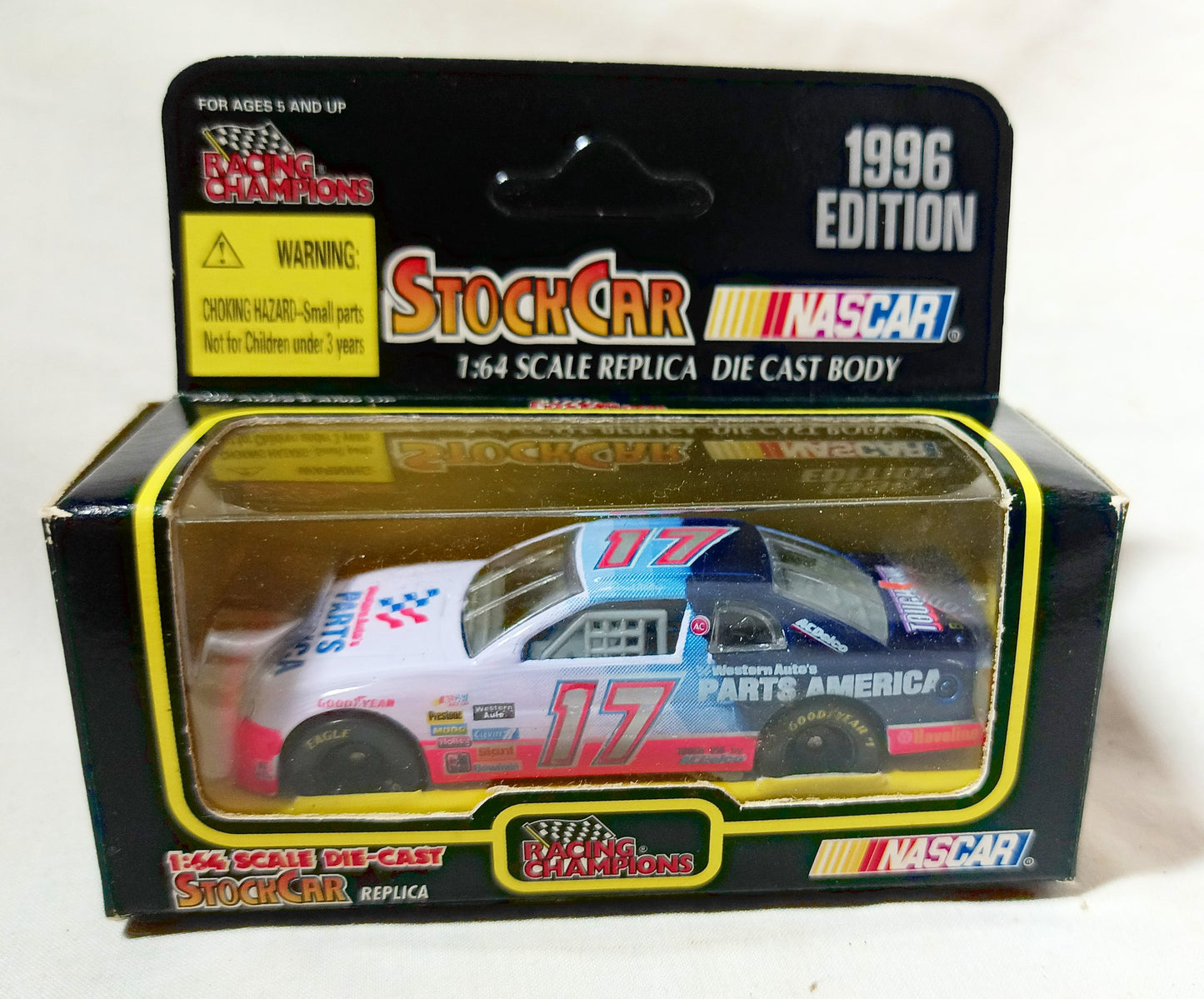 Racing Champions 1996 Hobby Edition Darrell Waltrip #17 Parts America - TulipStuff