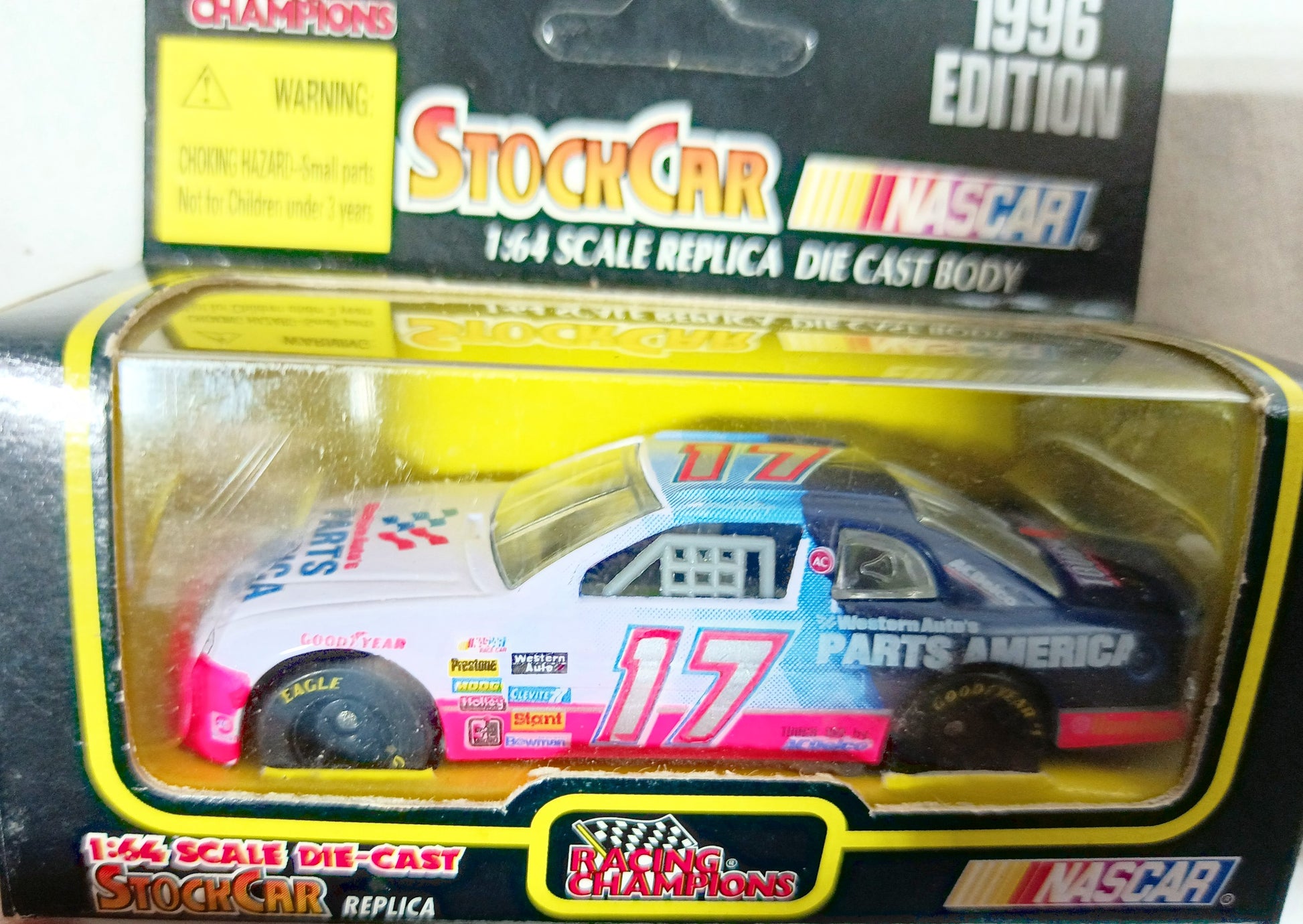 Racing Champions 1996 Hobby Edition Darrell Waltrip #17 Parts America - TulipStuff