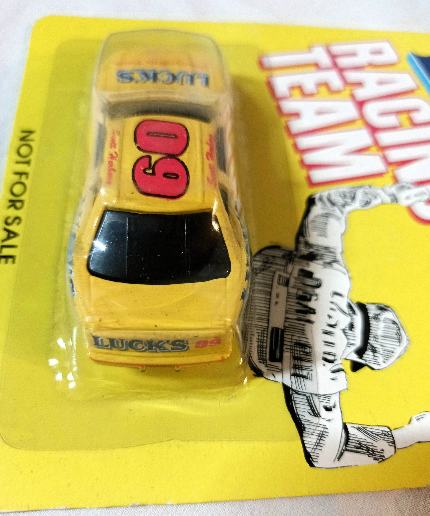 Racing Champions 1992 Lucks Racing Team Car #09 Scott Hornberg Promo - TulipStuff