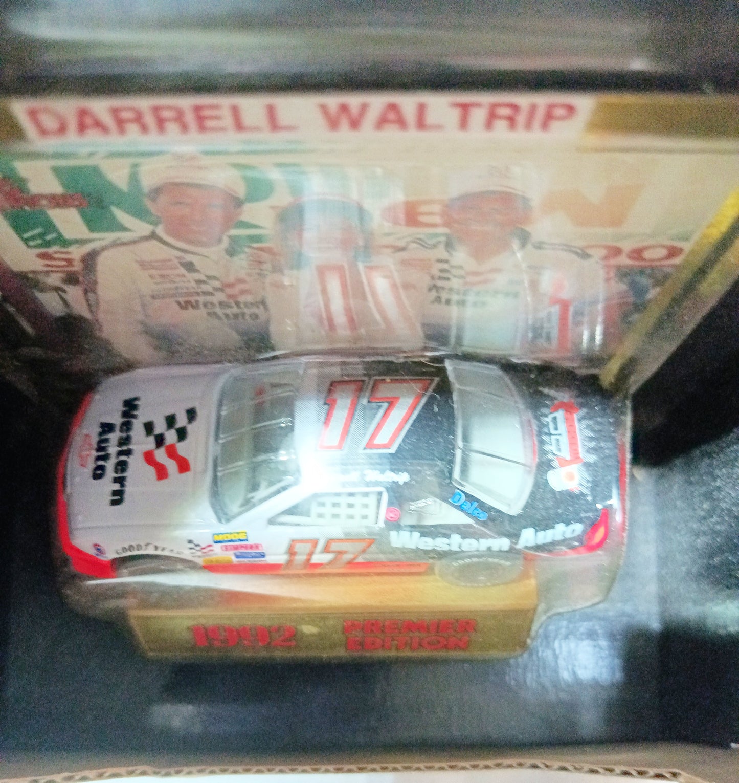 Racing Champions 1992 Premier Edition Darrell Waltrip #17 Western Auto - TulipStuff