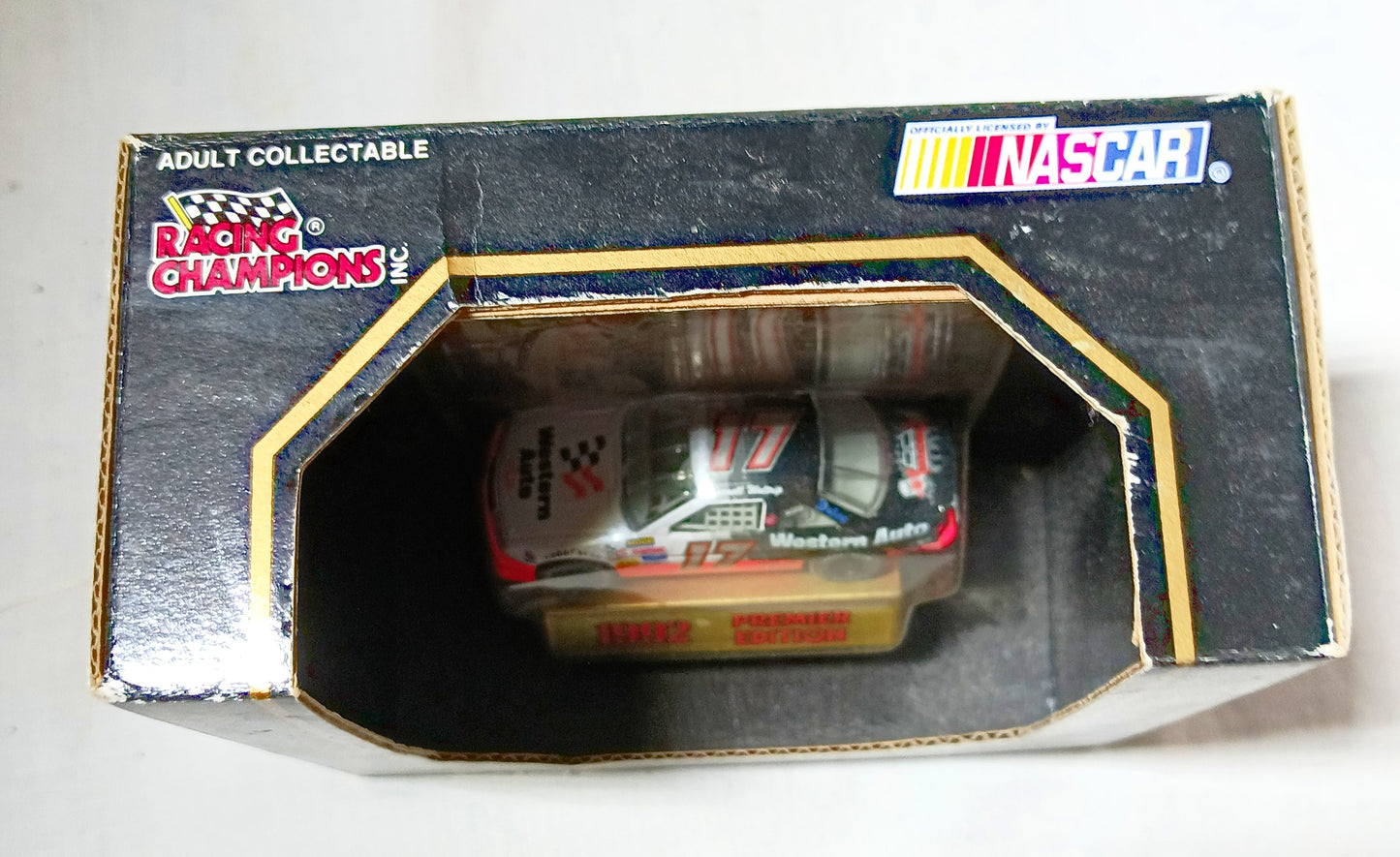 Racing Champions 1992 Premier Edition Darrell Waltrip #17 Western Auto - TulipStuff