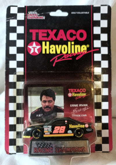 Racing Champions Nascar 1994 Ernie Irvan #28 Texaco Havoline Ford T-Bird - TulipStuff