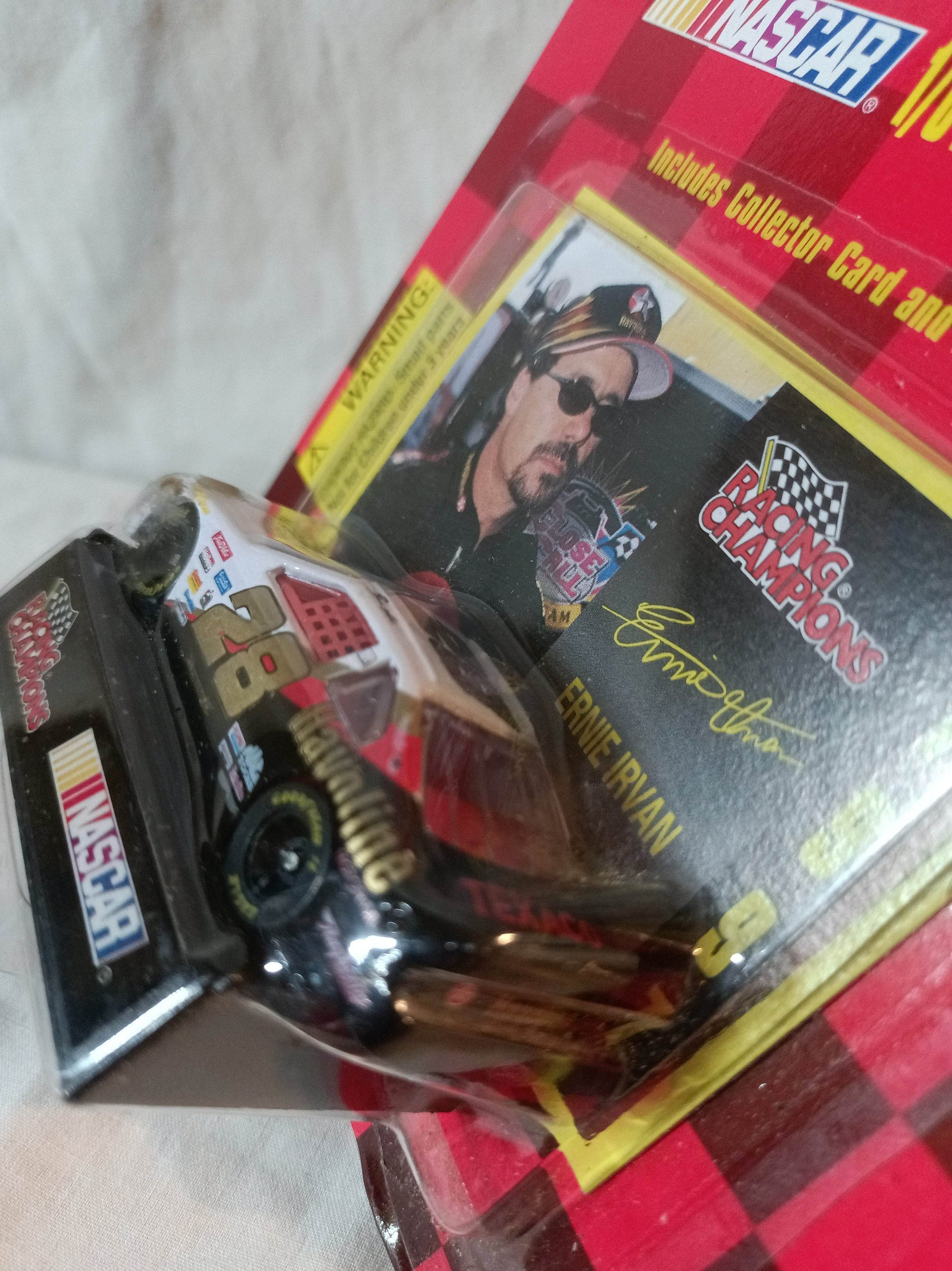 Racing Champions Nascar 1997 Ernie Irvan #28 Texaco Havoline Ford T-Bird - TulipStuff