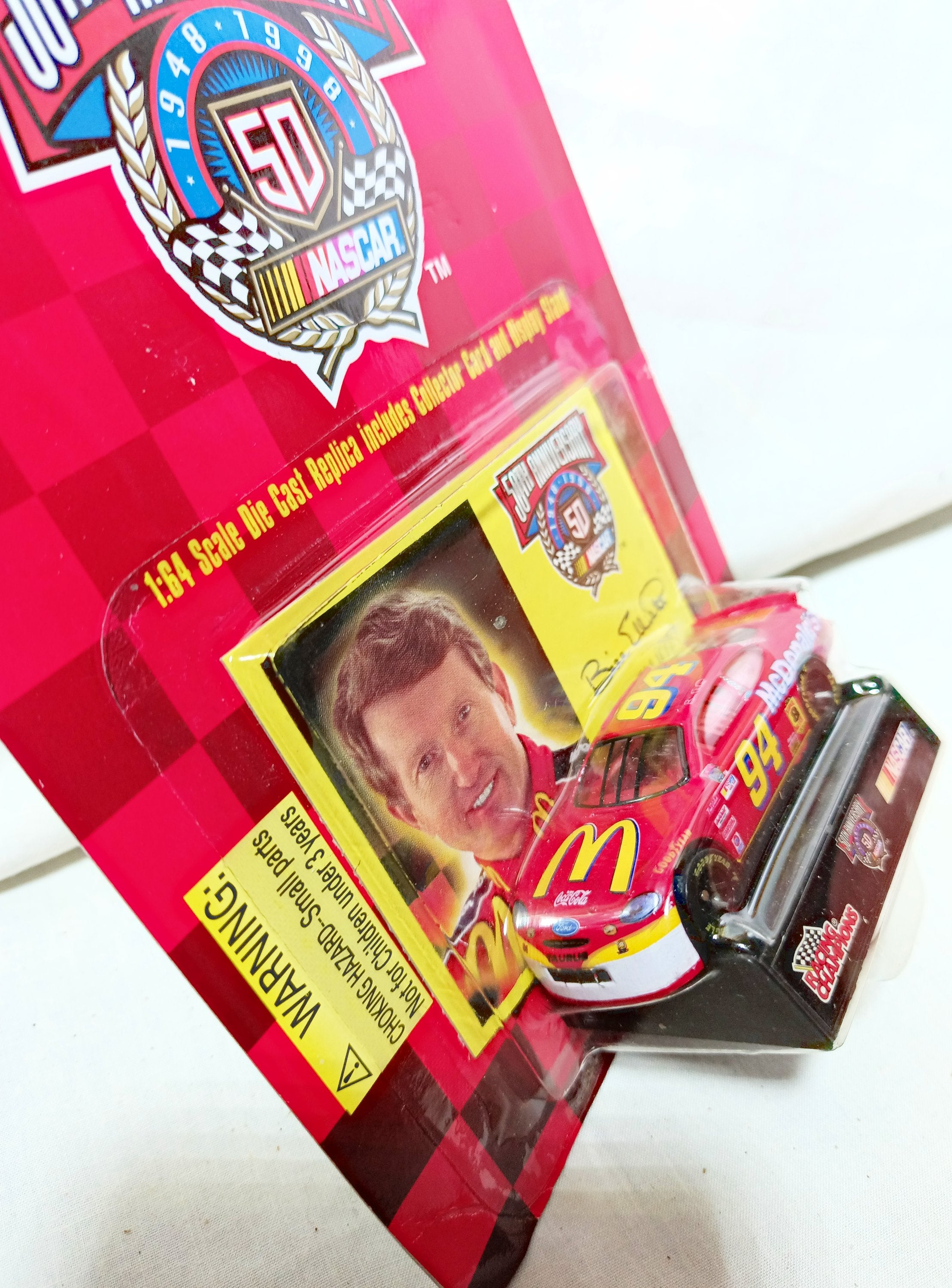 Racing Champions 1998 Bill Elliott McDonald's Ford Taurus NASCAR