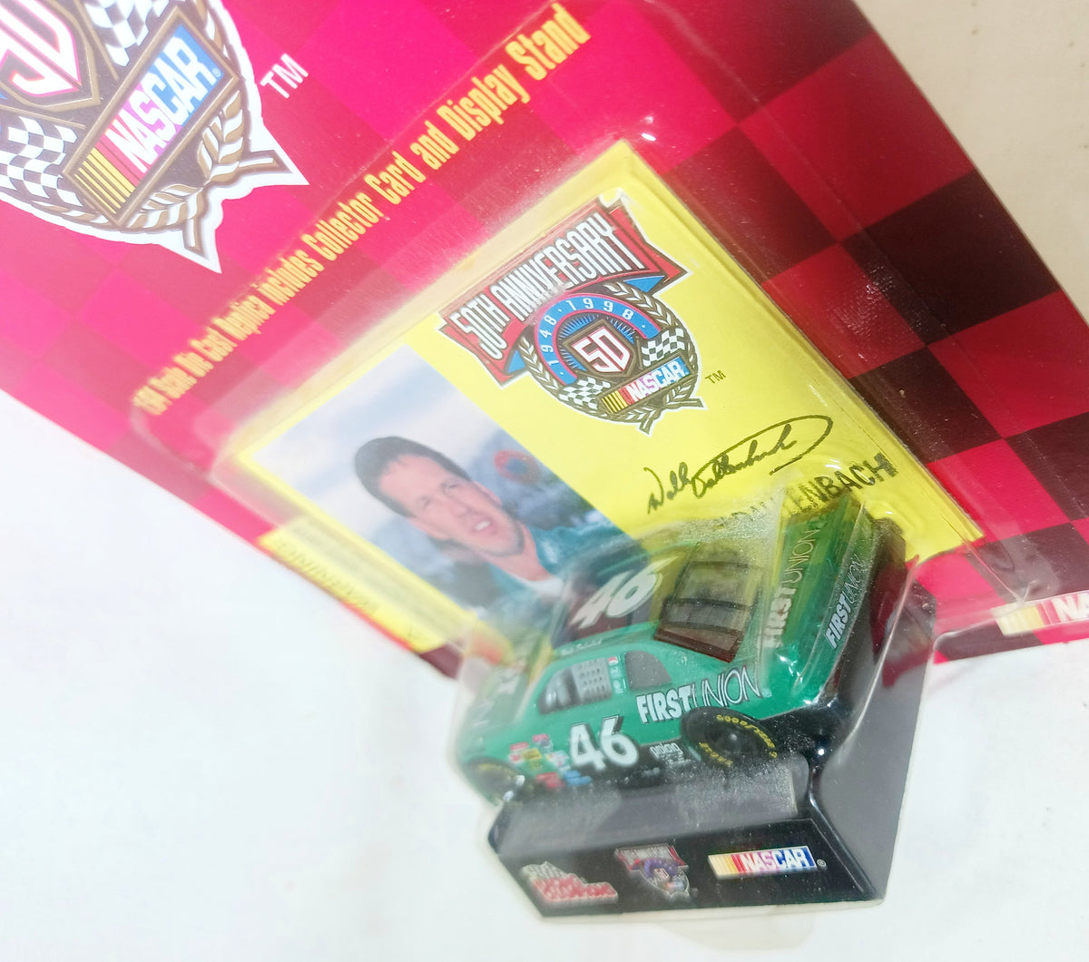 Racing Champions 1998 Wally Dallenbach #46 First Union Nascar 50th - TulipStuff