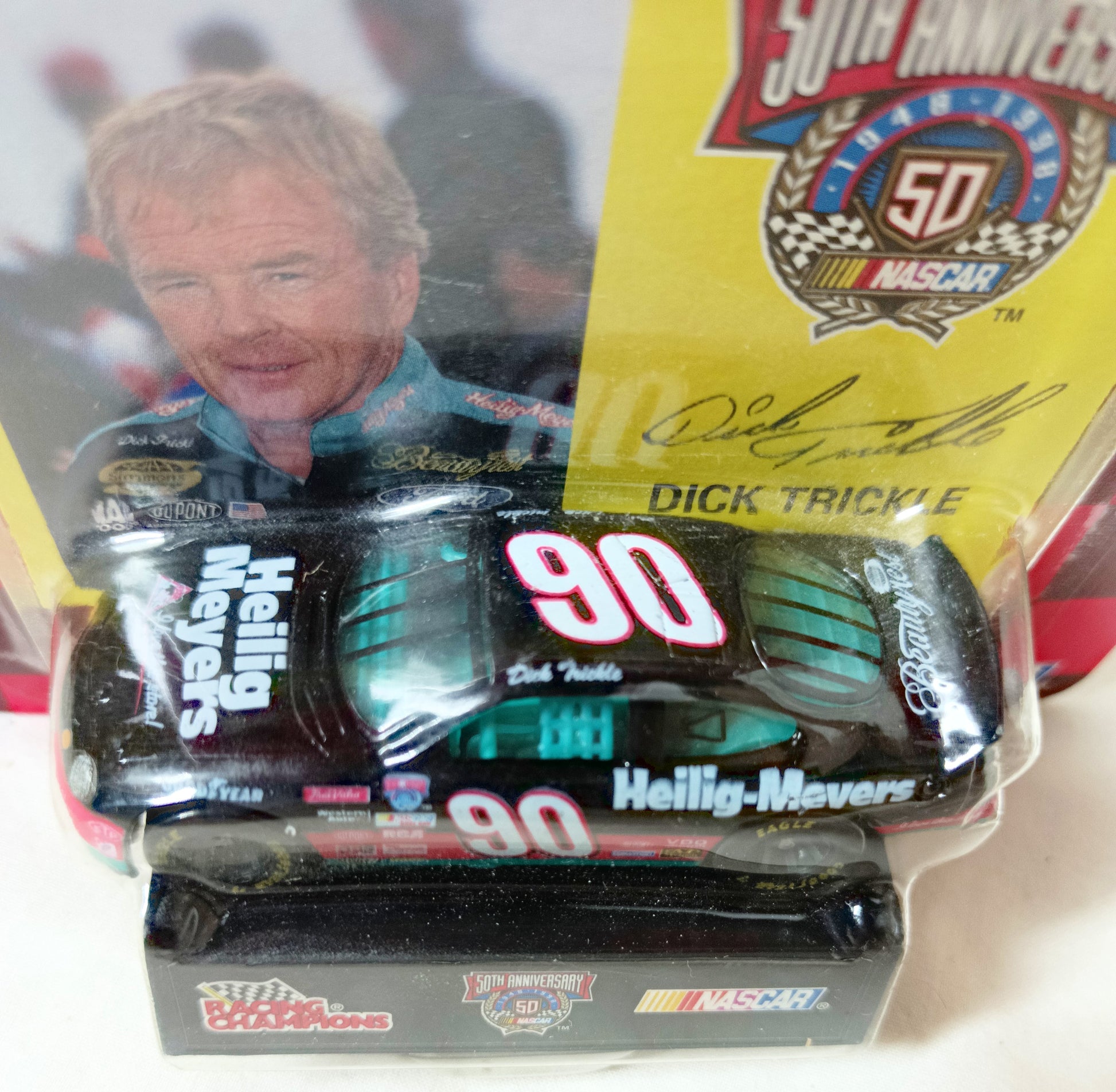 Racing Champions Nascar 1998 Dick Trickle #90 Heilig-Meyers Taurus - TulipStuff