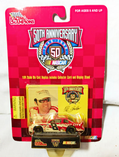 Racing Champions 1998 Hut Stricklin Circuit City Monte Carlo NASCAR 50th - TulipStuff