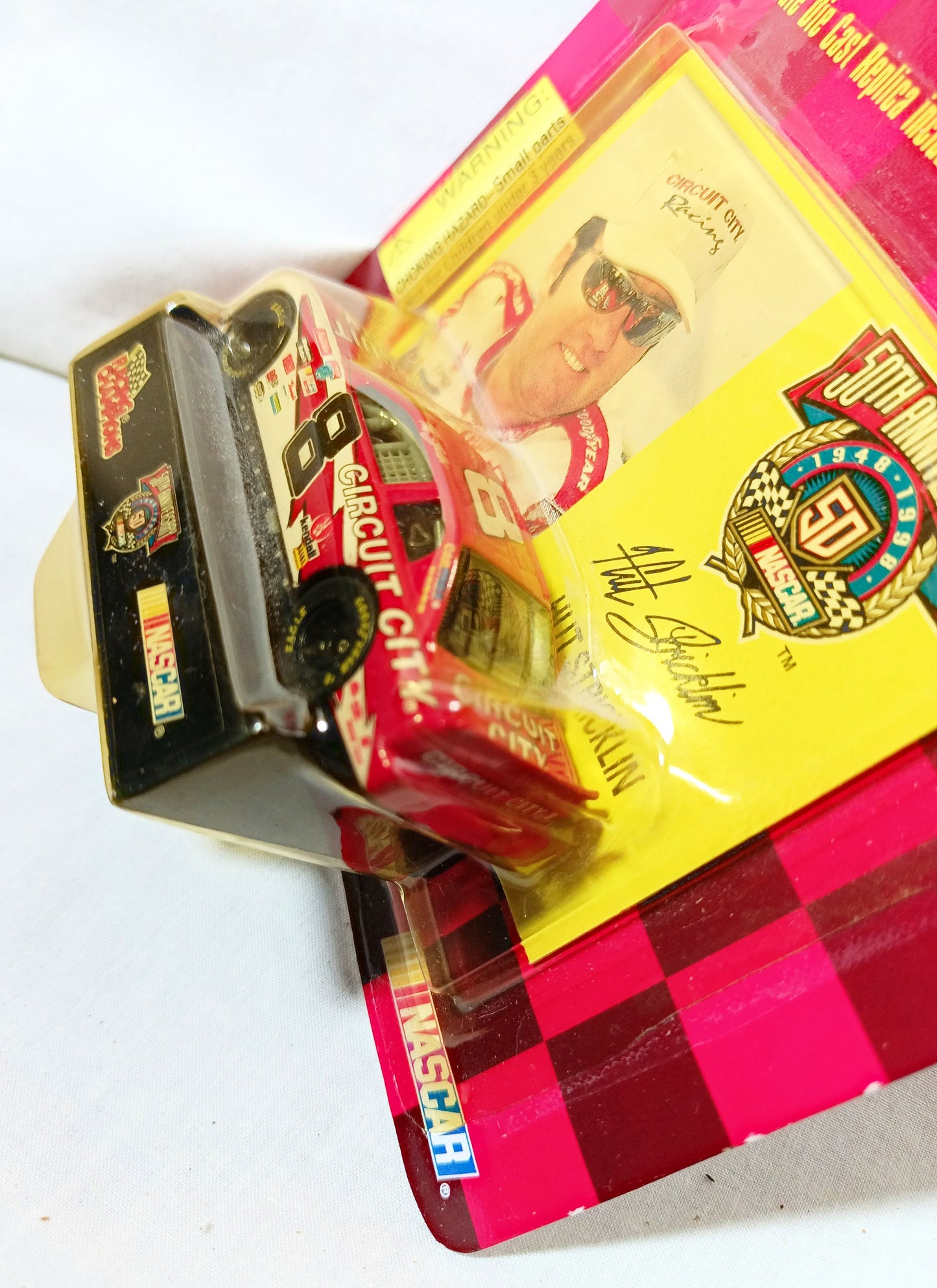 Racing Champions 1998 Hut Stricklin Circuit City Monte Carlo NASCAR 50th - TulipStuff