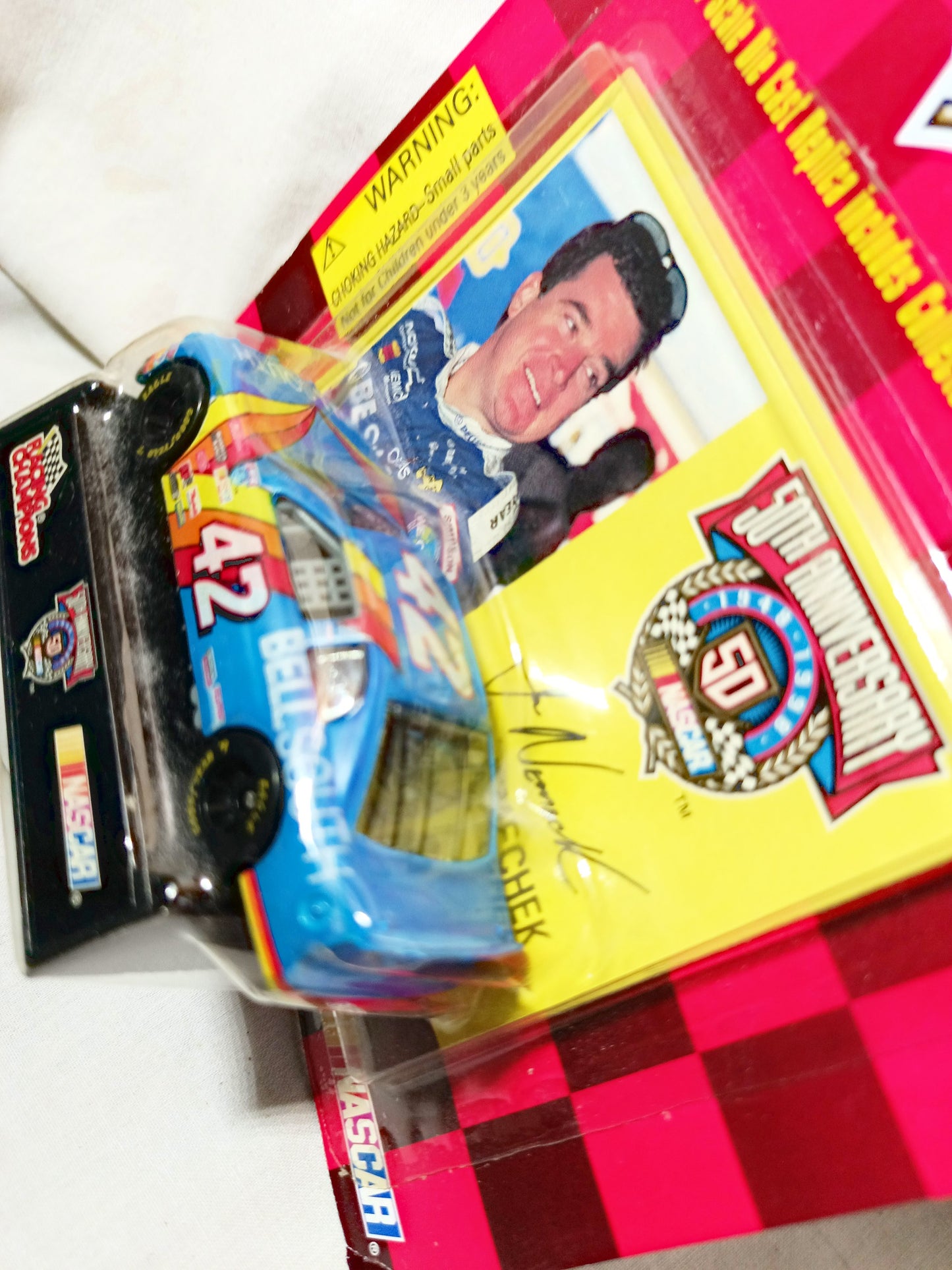 Racing Champions 1998 Joe Nemechek Bell South Monte Carlo NASCAR 50th - TulipStuff