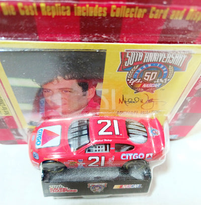 Racing Champions 1998 Michael Waltrip 21 Citgo Ford Taurus NASCAR 50th - TulipStuff