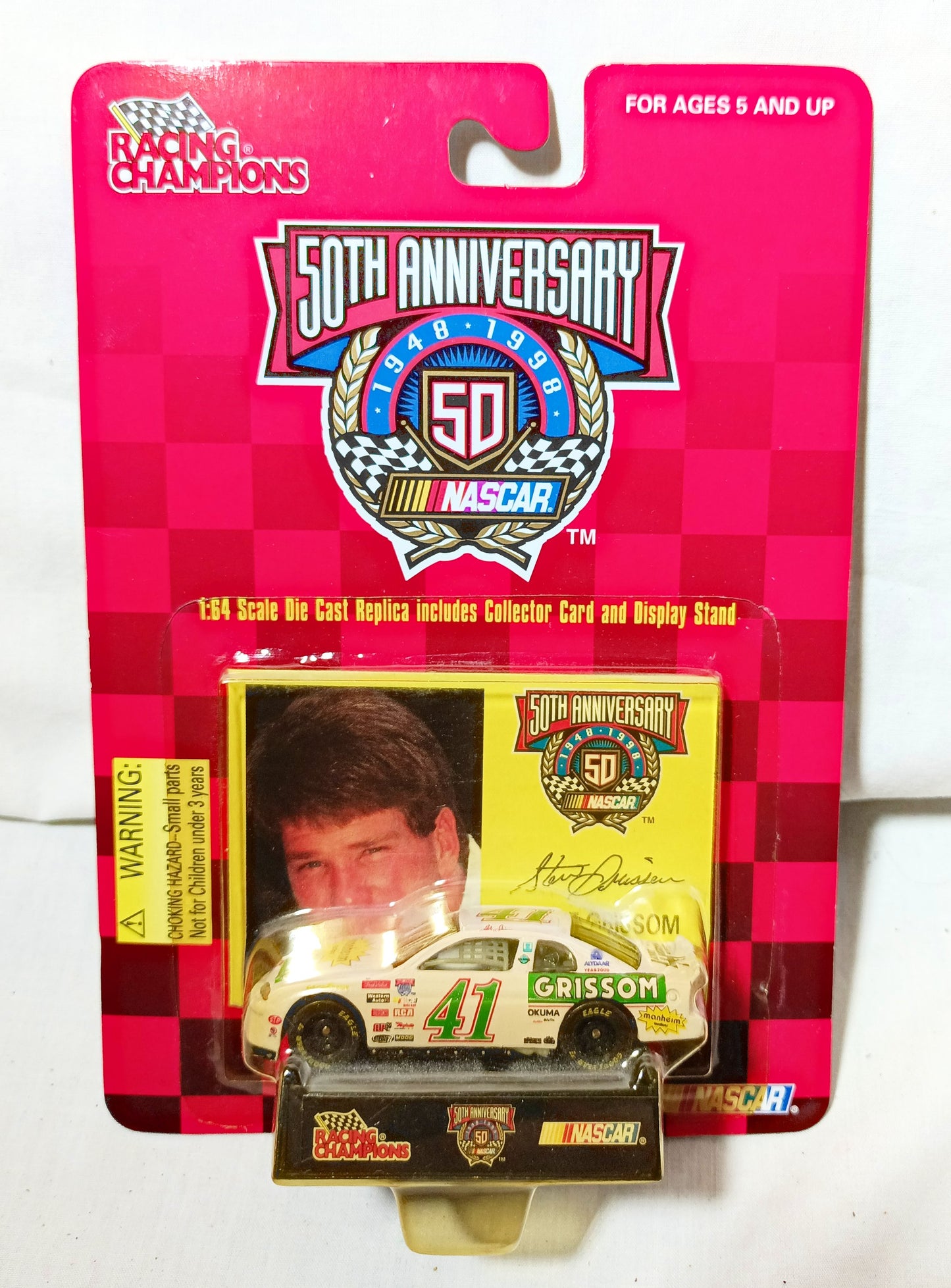 Racing Champions 1998 Steve Grissom Hedrick Monte Carlo NASCAR 50th  TulipStuff