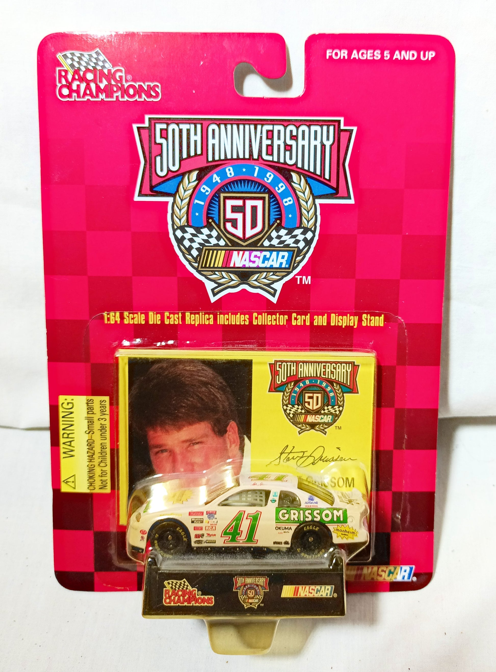 Racing Champions 1998 Steve Grissom Hedrick Monte Carlo NASCAR 50th  TulipStuff