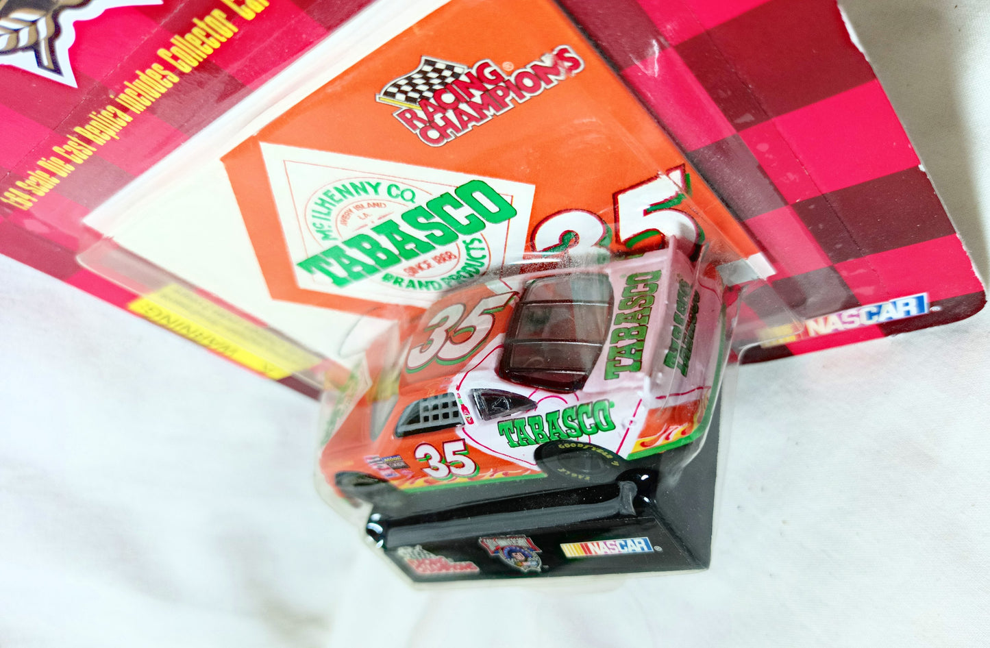 Racing Champions 1998 Todd Bodine #35 Tabasco Orange NASCAR 50th - TulipStuff
