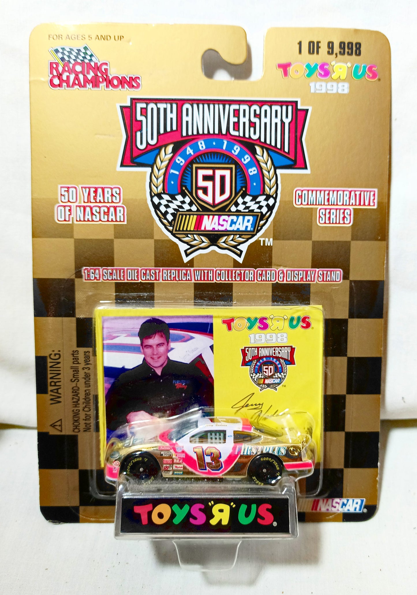 Racing Champions Toys R Us 1998 Jerry Nadeau First Union Ford Taurus - TulipStuff