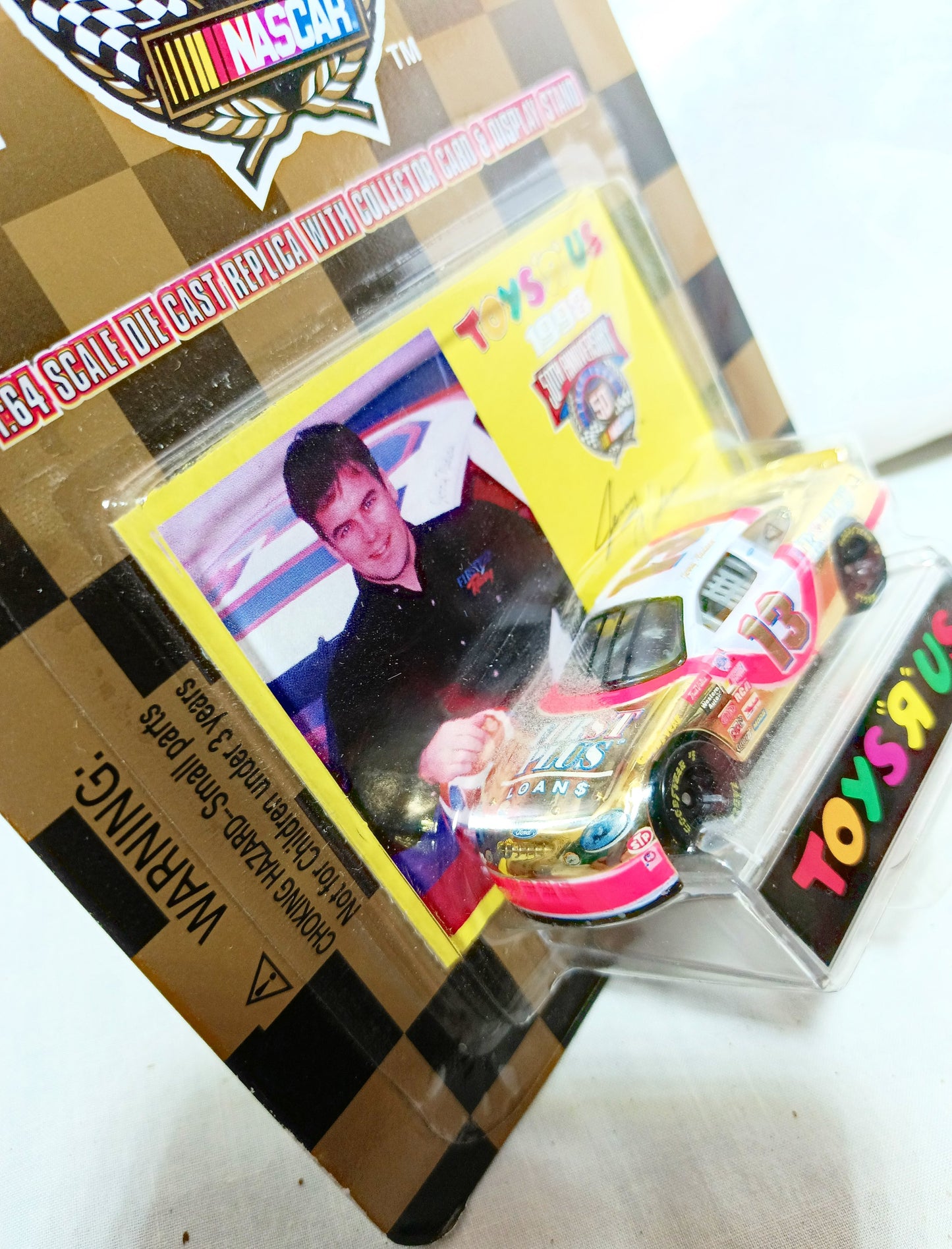 Racing Champions Toys R Us 1998 Jerry Nadeau First Union Ford Taurus - TulipStuff