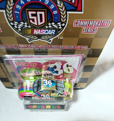Racing Champions ToysRUs 1998 Ernie Irvan Wildberry Skittles Pontiac - TulipStuff