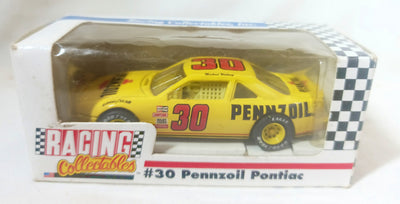 Racing Collectables by Revell Michael Waltrip 1991 #30 Pennzoil Pontiac - TulipStuff