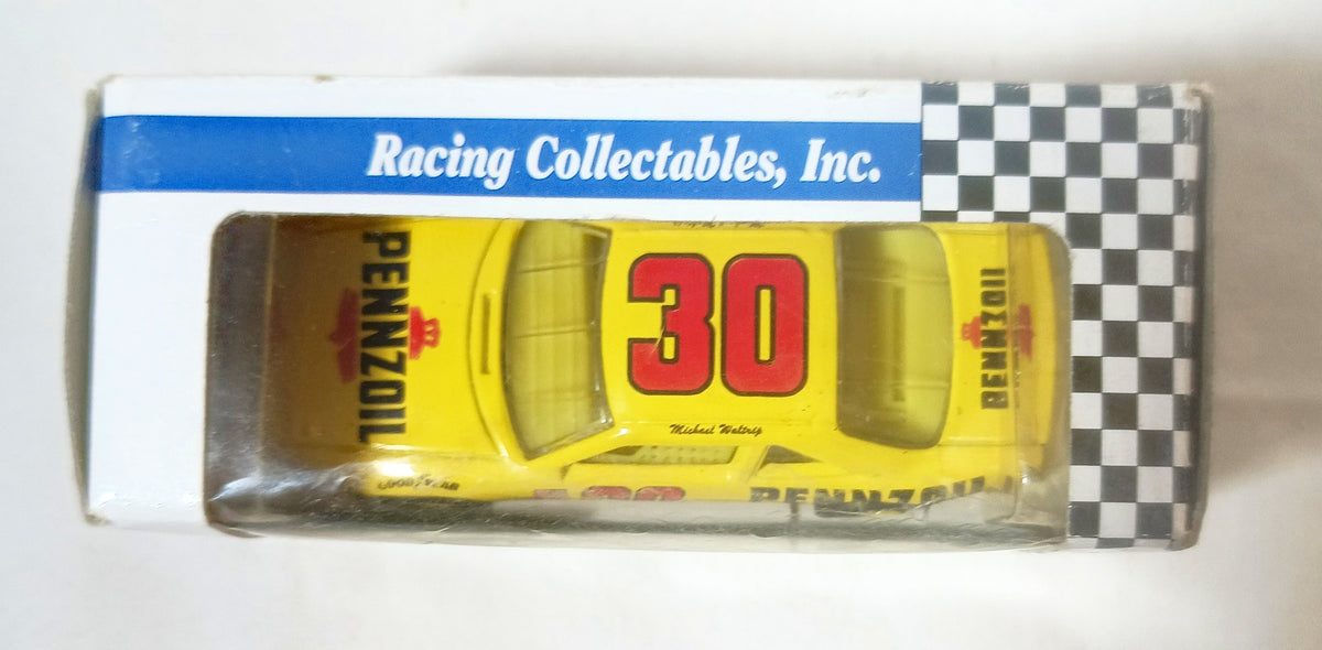 Racing Collectables by Revell Michael Waltrip 1991 #30 Pennzoil Pontiac - TulipStuff
