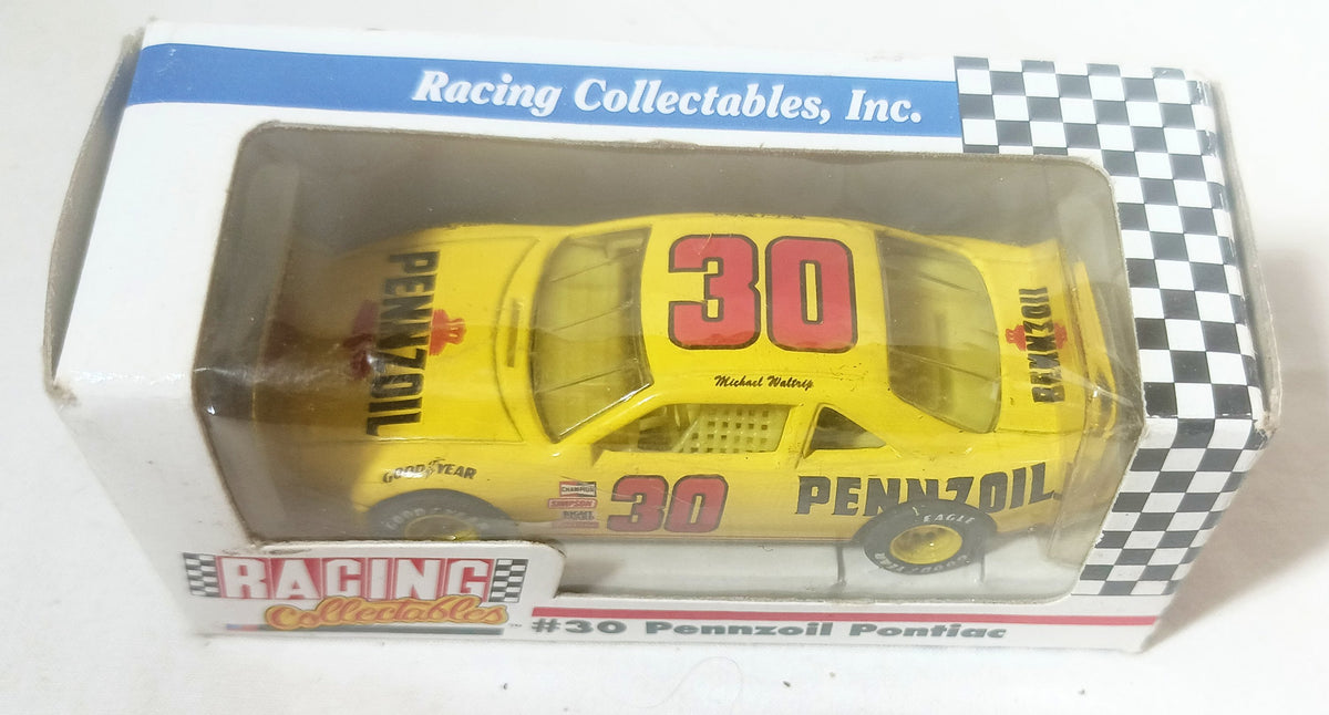 Racing Collectables by Revell Michael Waltrip 1991 #30 Pennzoil Pontiac - TulipStuff