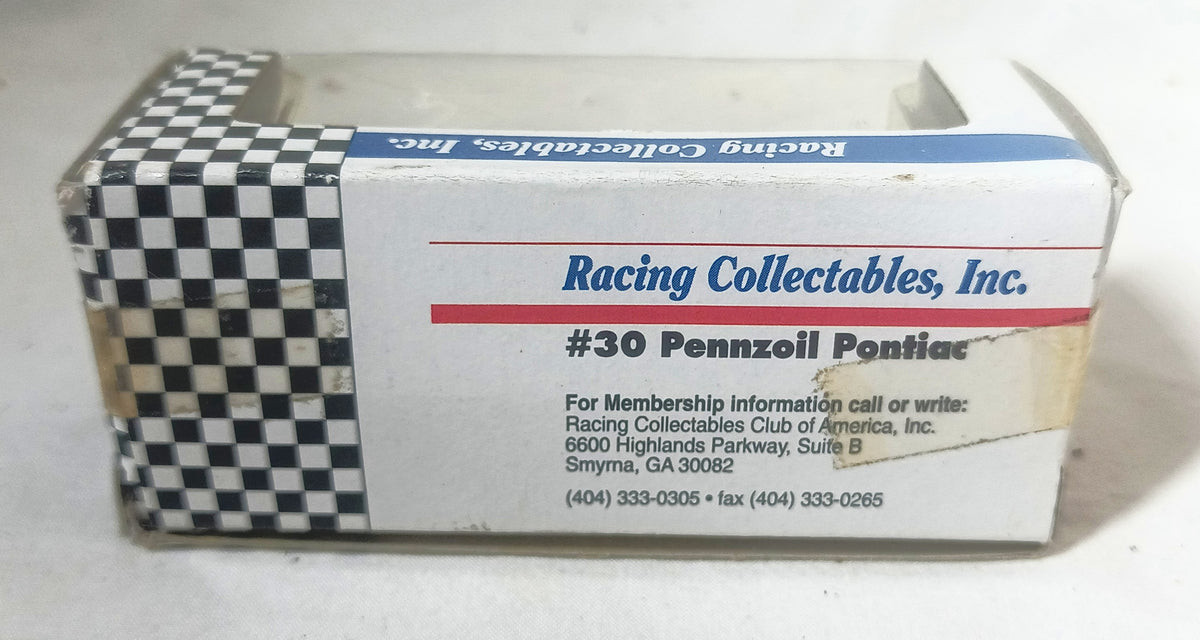 Racing Collectables by Revell Michael Waltrip 1991 #30 Pennzoil Pontiac - TulipStuff
