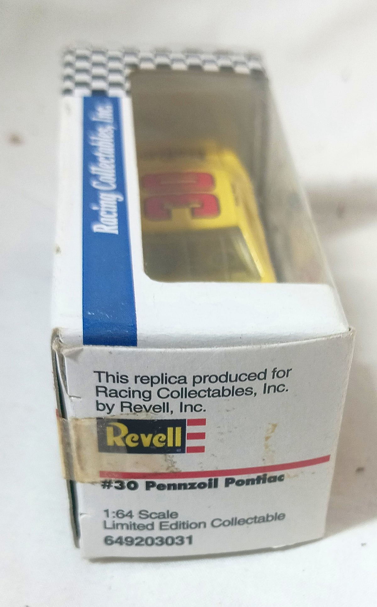 Racing Collectables by Revell Michael Waltrip 1991 #30 Pennzoil Pontiac - TulipStuff
