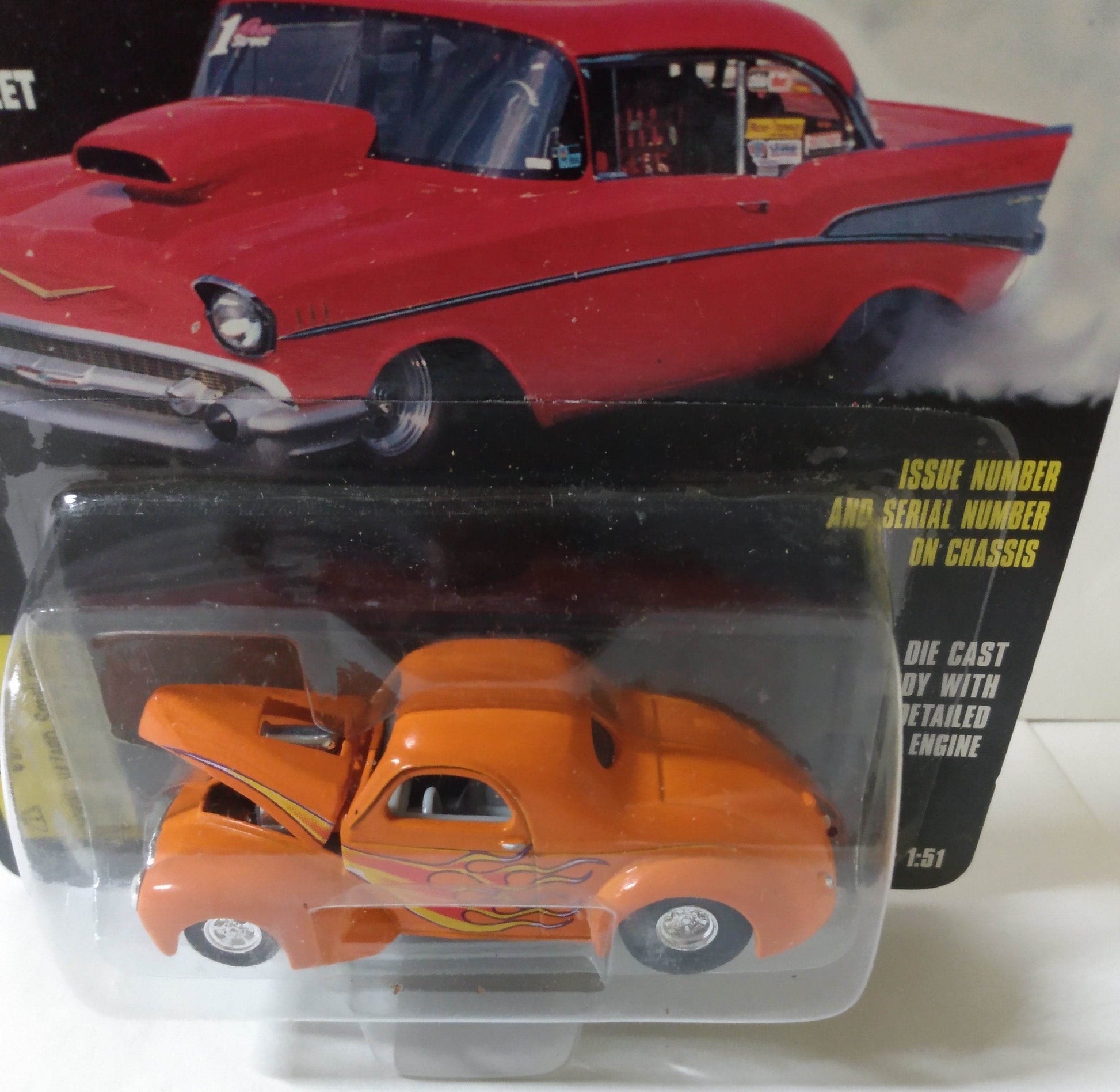 Racing Champions Hot Rod Magazine '978 '41 Willys Coupe ltd ed - TulipStuff