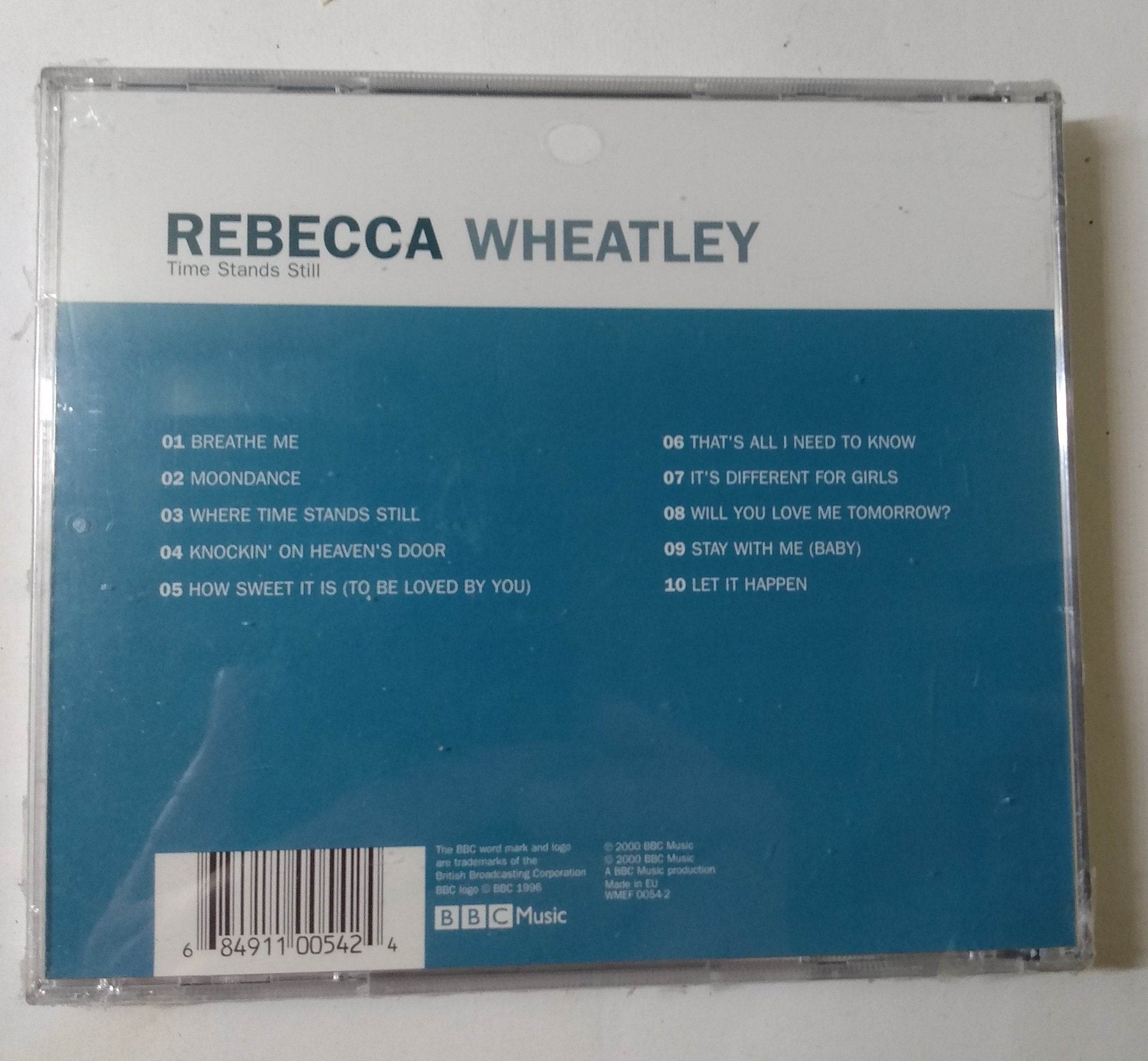 Rebecca Wheatley Time Stands Still Album CD British Import 2000 - TulipStuff