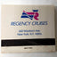 Regency Cruises Regent Sun Sea Star Vintage Matchbook 1980's - TulipStuff