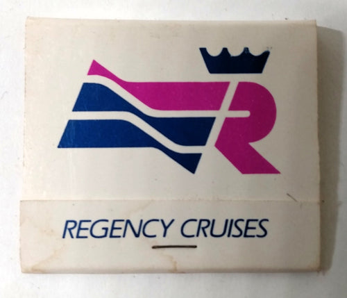 Regency Cruises Regent Sun Sea Star Vintage Matchbook 1980's - TulipStuff