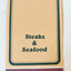 Reuben's Steaks and Seafood Restaurant Chain Matchbook Cover 1983 - TulipStuff