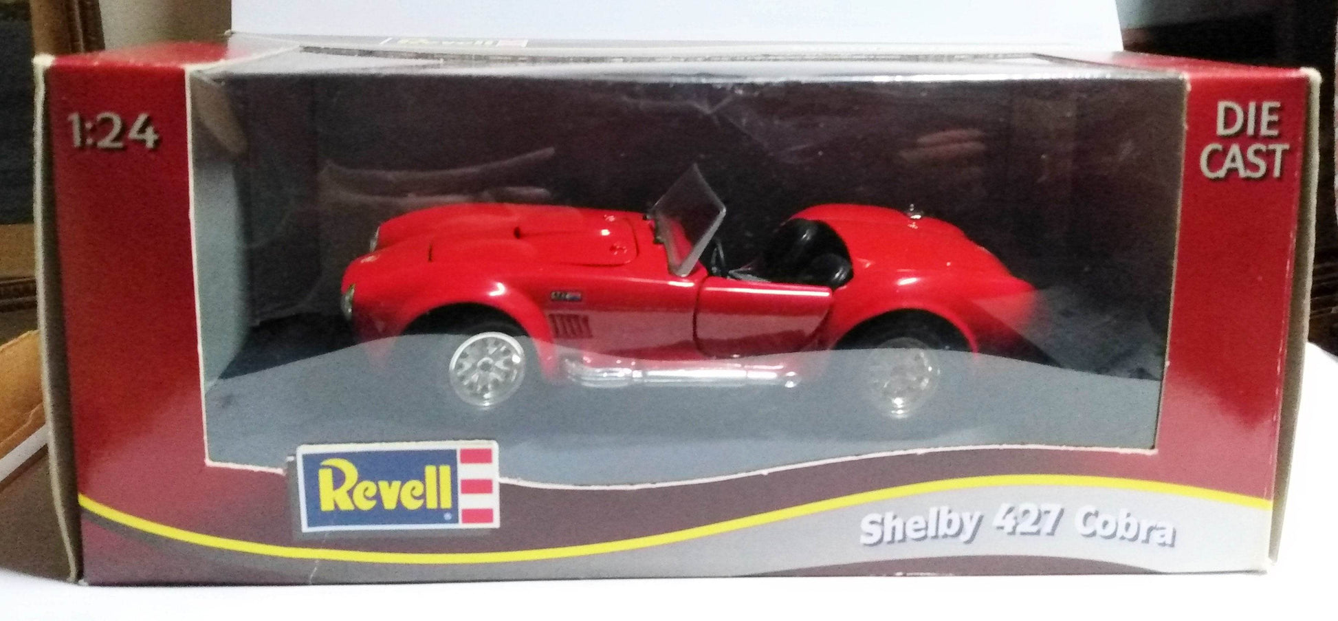 Revell 8617 Shelby 427 Cobra Convertible 1:24 Scale Diecast Metal Car 1992 - TulipStuff
