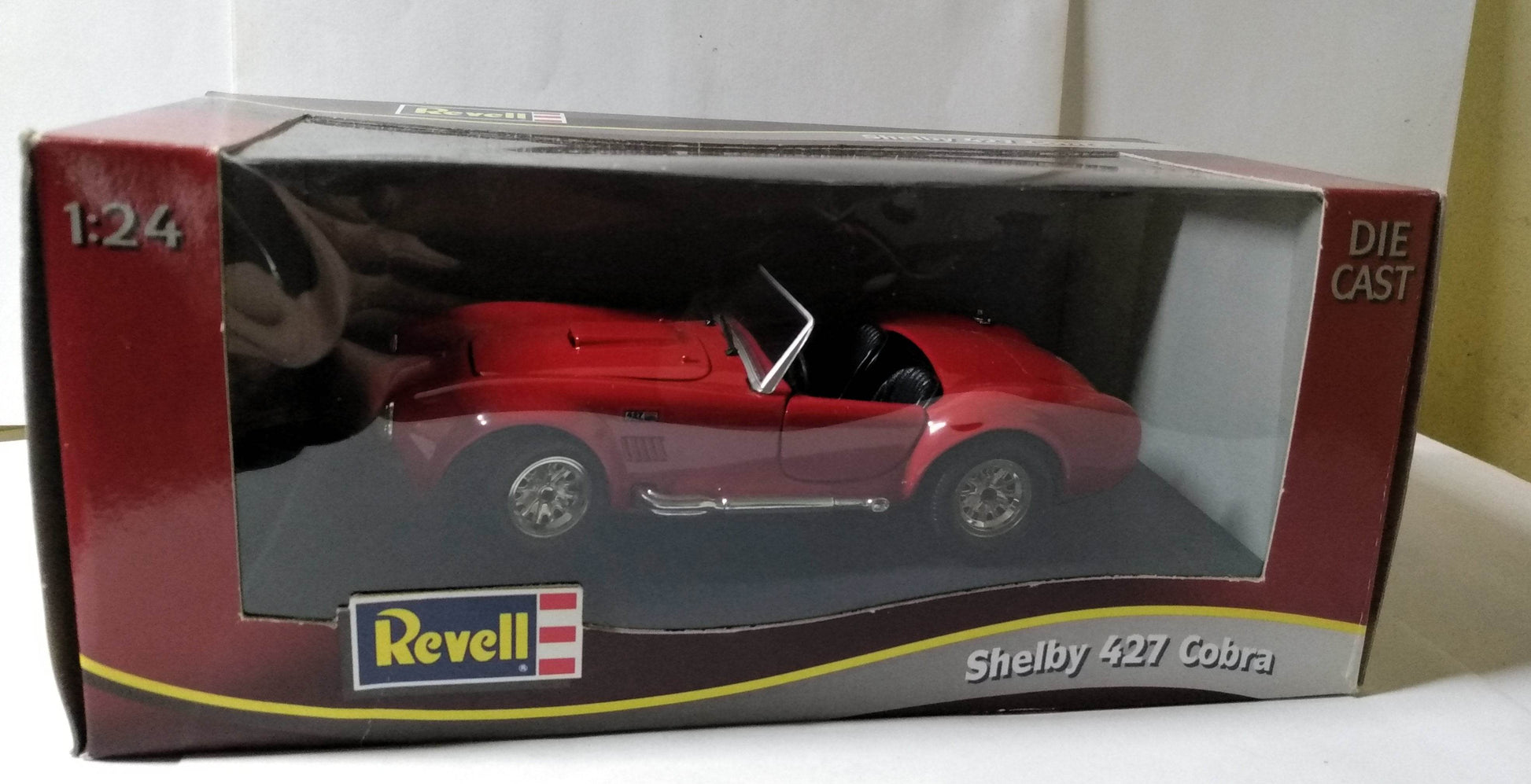 Revell 8617 Shelby 427 Cobra Convertible 1:24 Scale Diecast Metal Car 1992 - TulipStuff