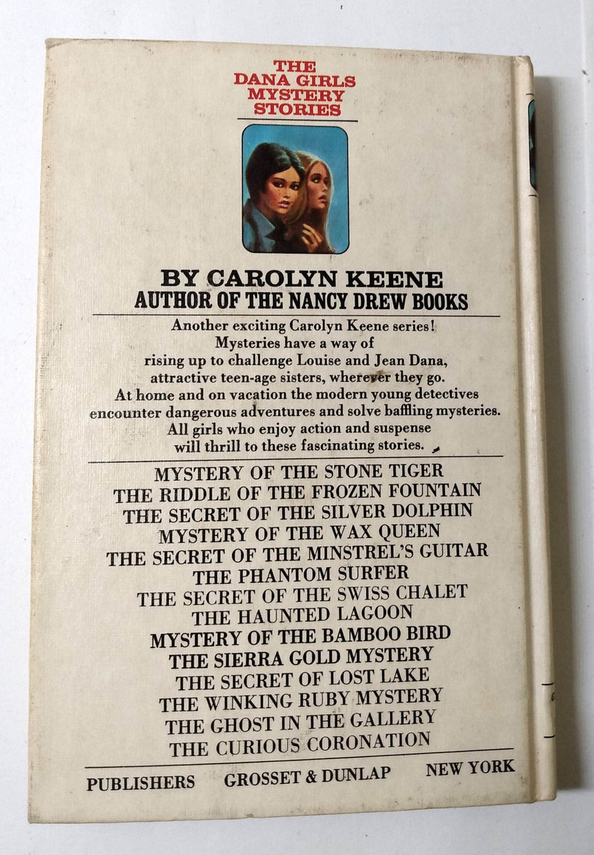 The Riddle Of The Frozen Fountain Dana Girls Mystery #2 Carolyn Keene ...