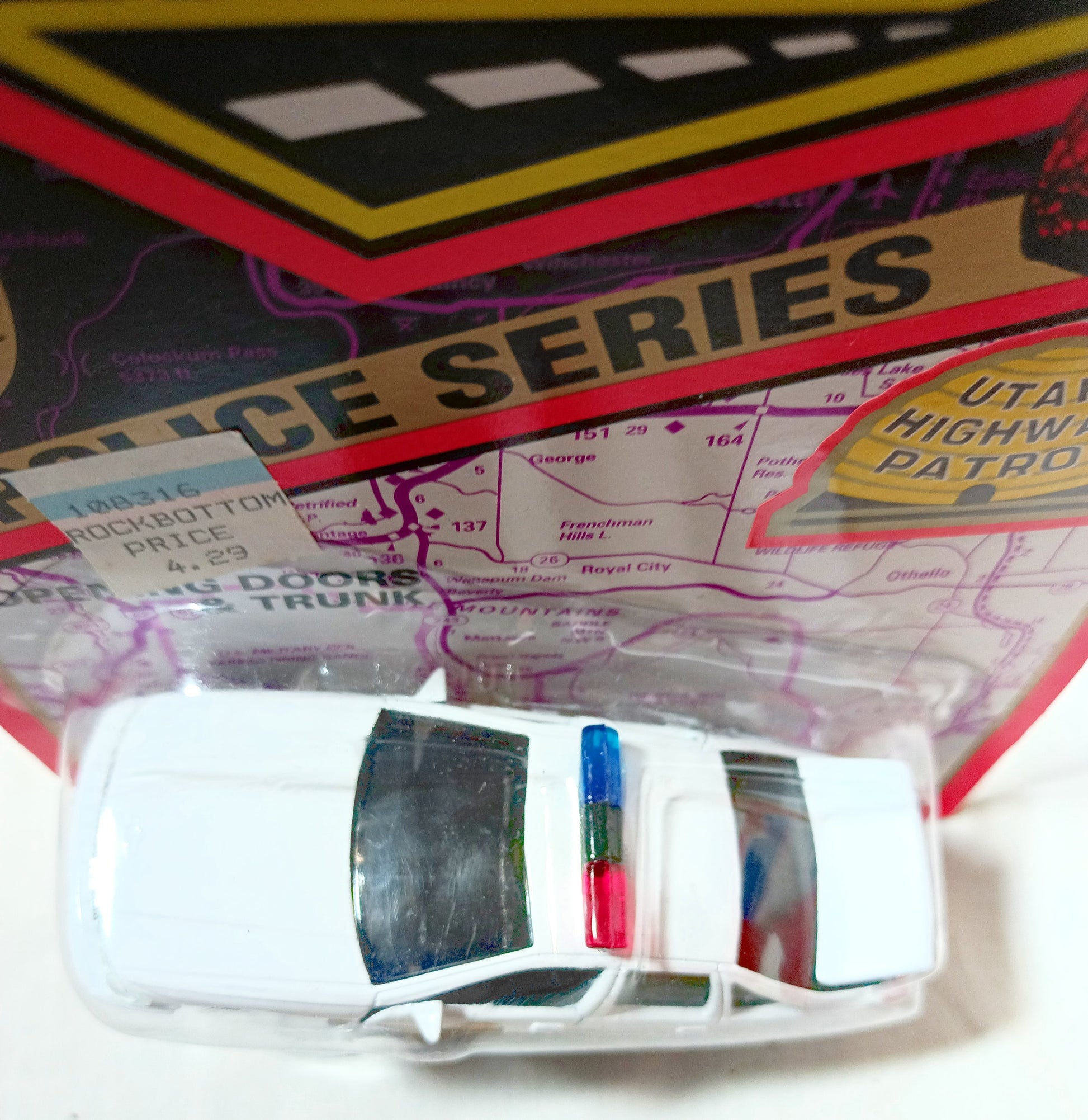 Road Champs Utah Highway Patrol Chevy Caprice Police Car 1995 1:43 - TulipStuff