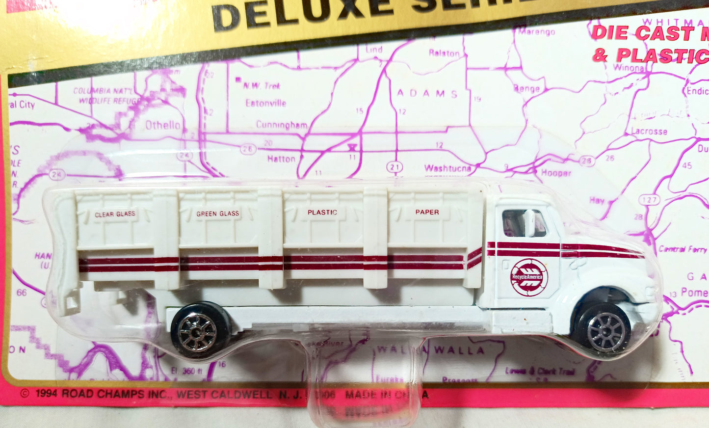 Road Champs 5900 Deluxe Series Recycle Truck Recycle America 1994 - TulipStuff