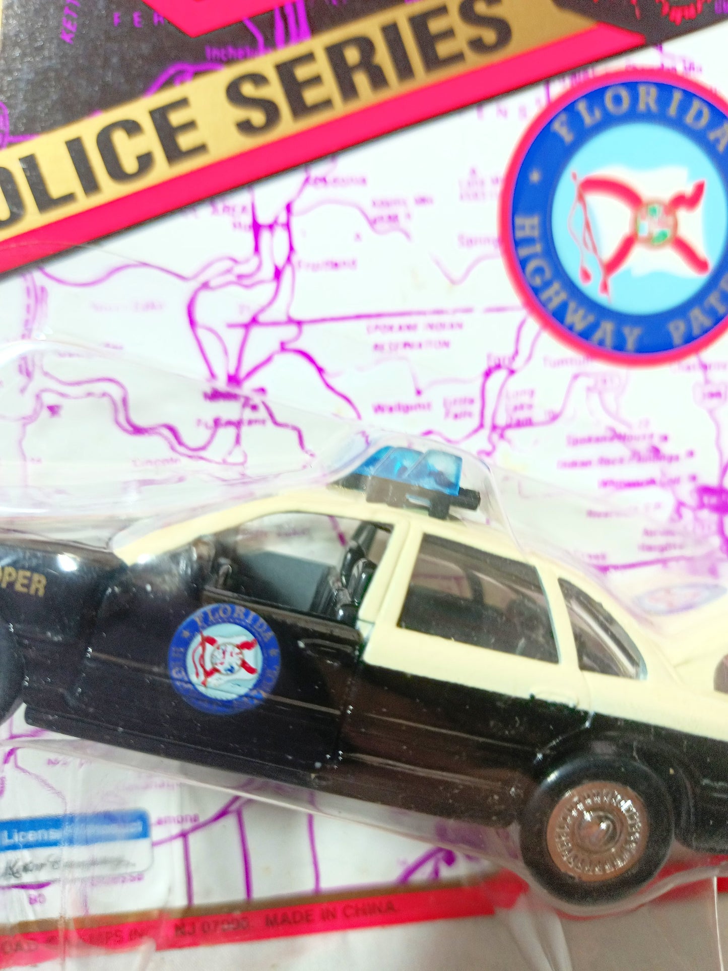 Road Champs Florida Hwy Patrol Ford Crown Victoria Police 1995 1:43 - TulipStuff
